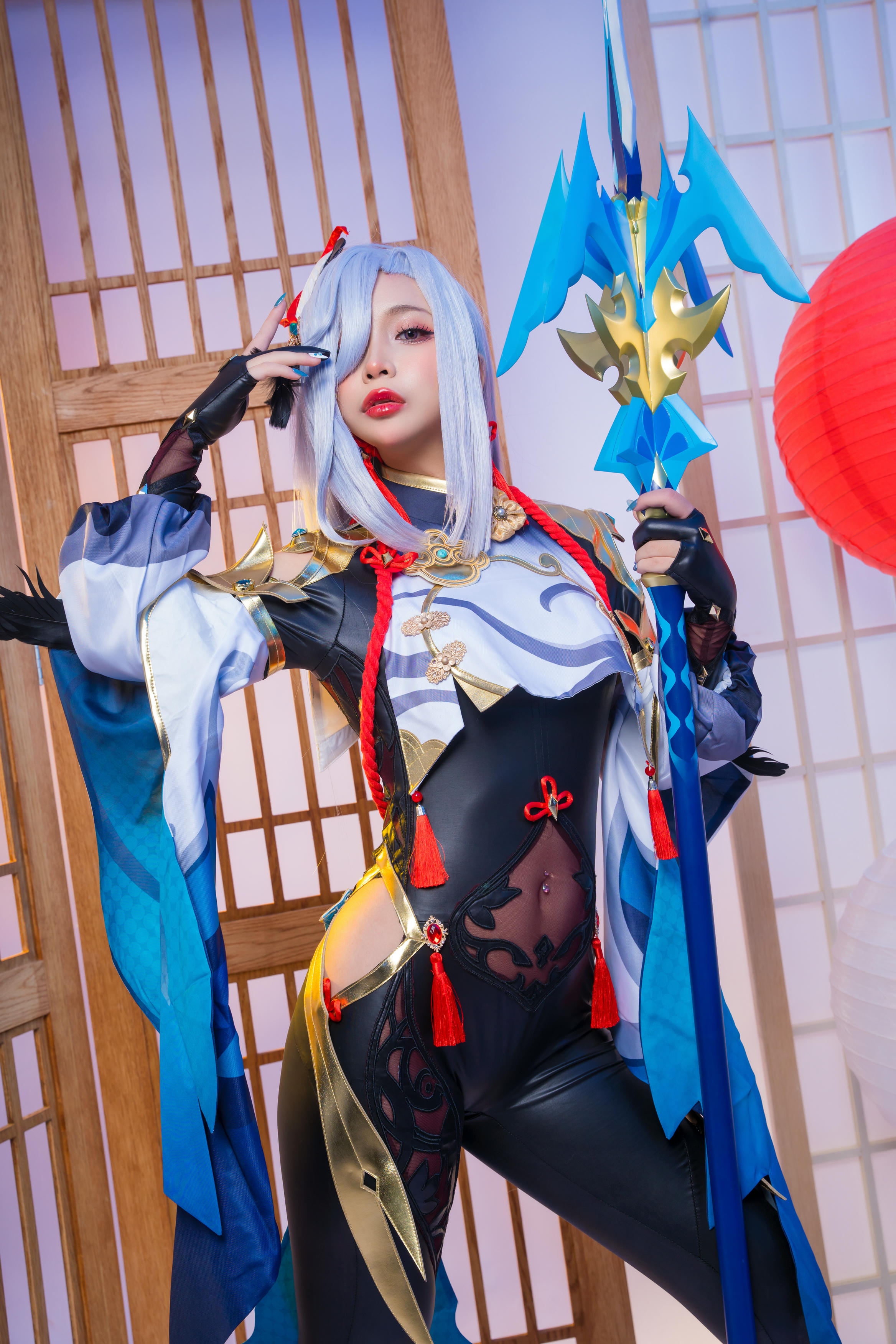 越南coser-Umeko J NO.101 Shenhe Genshin Impact [146P6V 1.89GB]-Pic_第1集