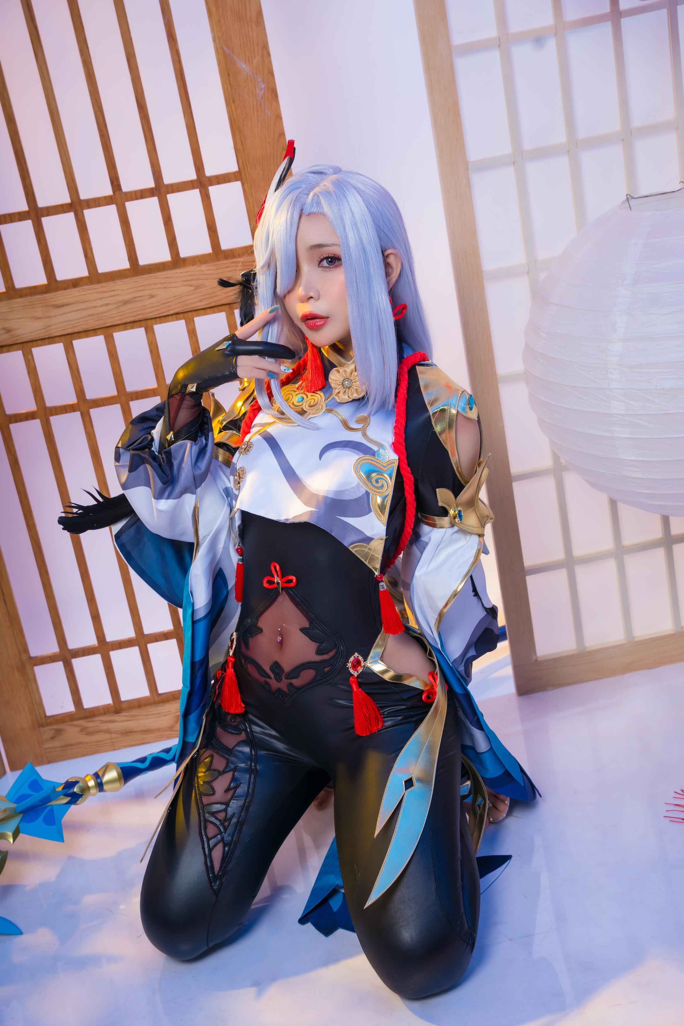 越南coser-Umeko J NO.101 Shenhe Genshin Impact [146P6V 1.89GB]-Pic_第1集