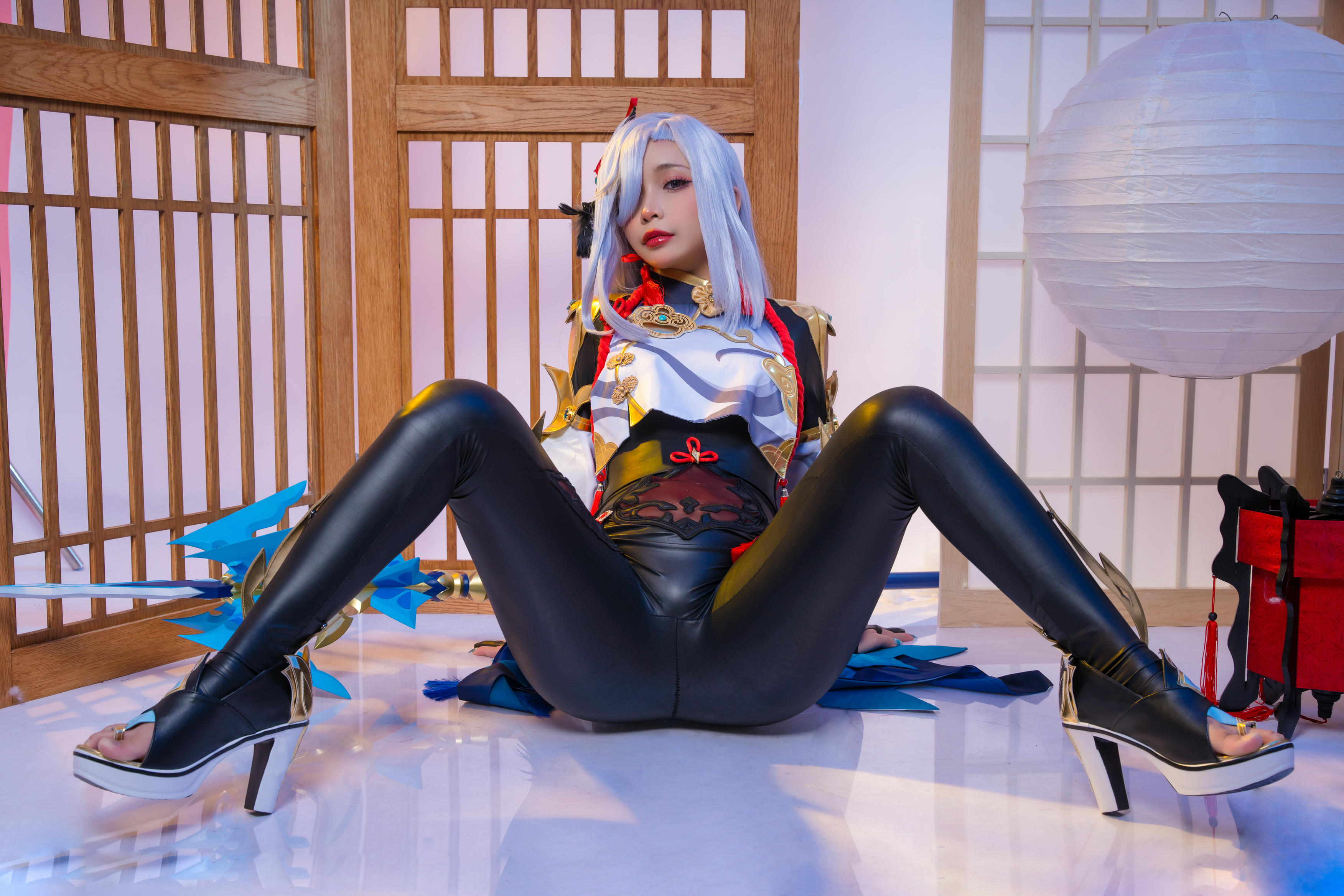 越南coser-Umeko J NO.101 Shenhe Genshin Impact [146P6V 1.89GB]-Pic_第1集