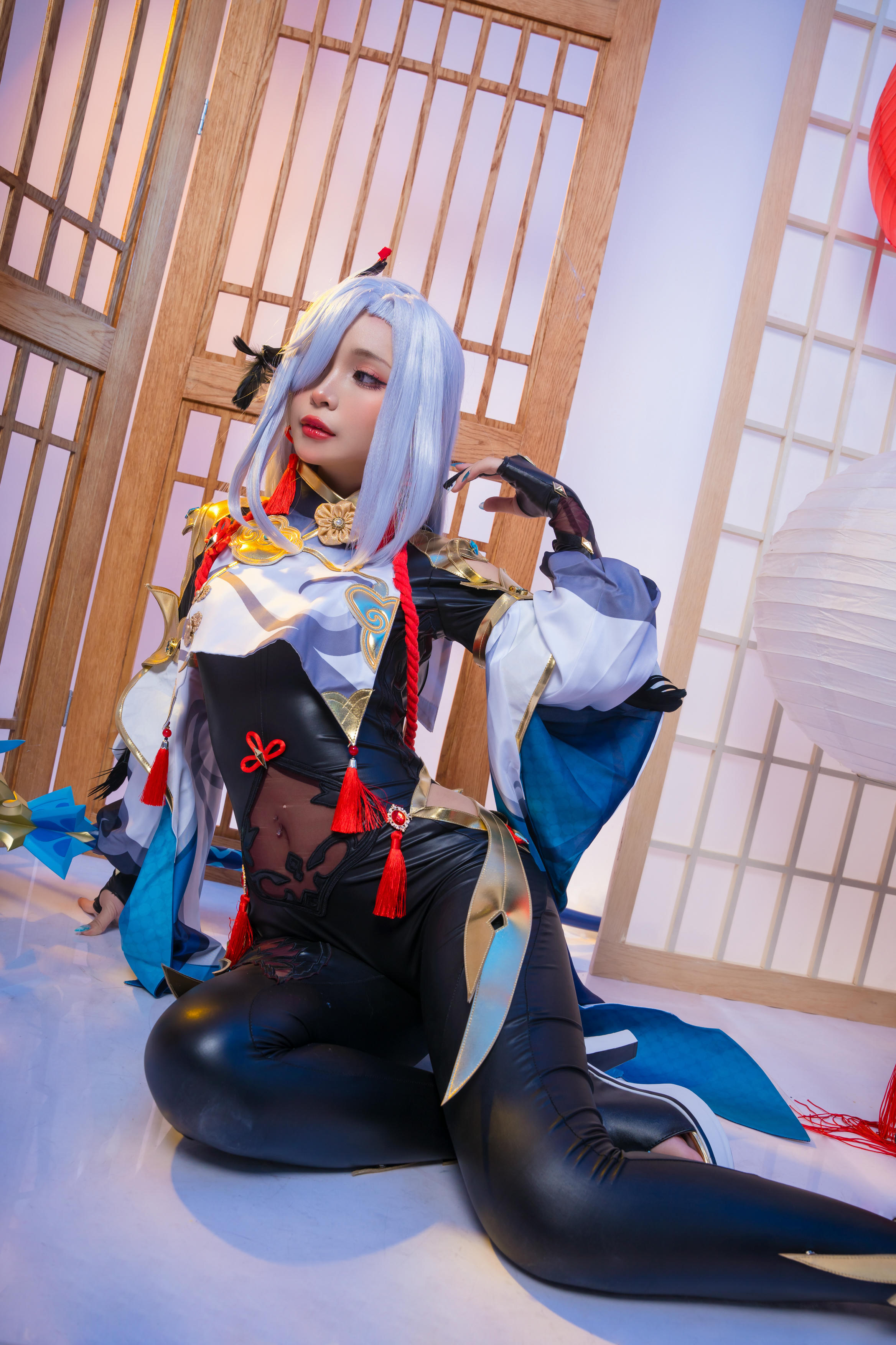 越南coser-Umeko J NO.101 Shenhe Genshin Impact [146P6V 1.89GB]-Pic_第1集