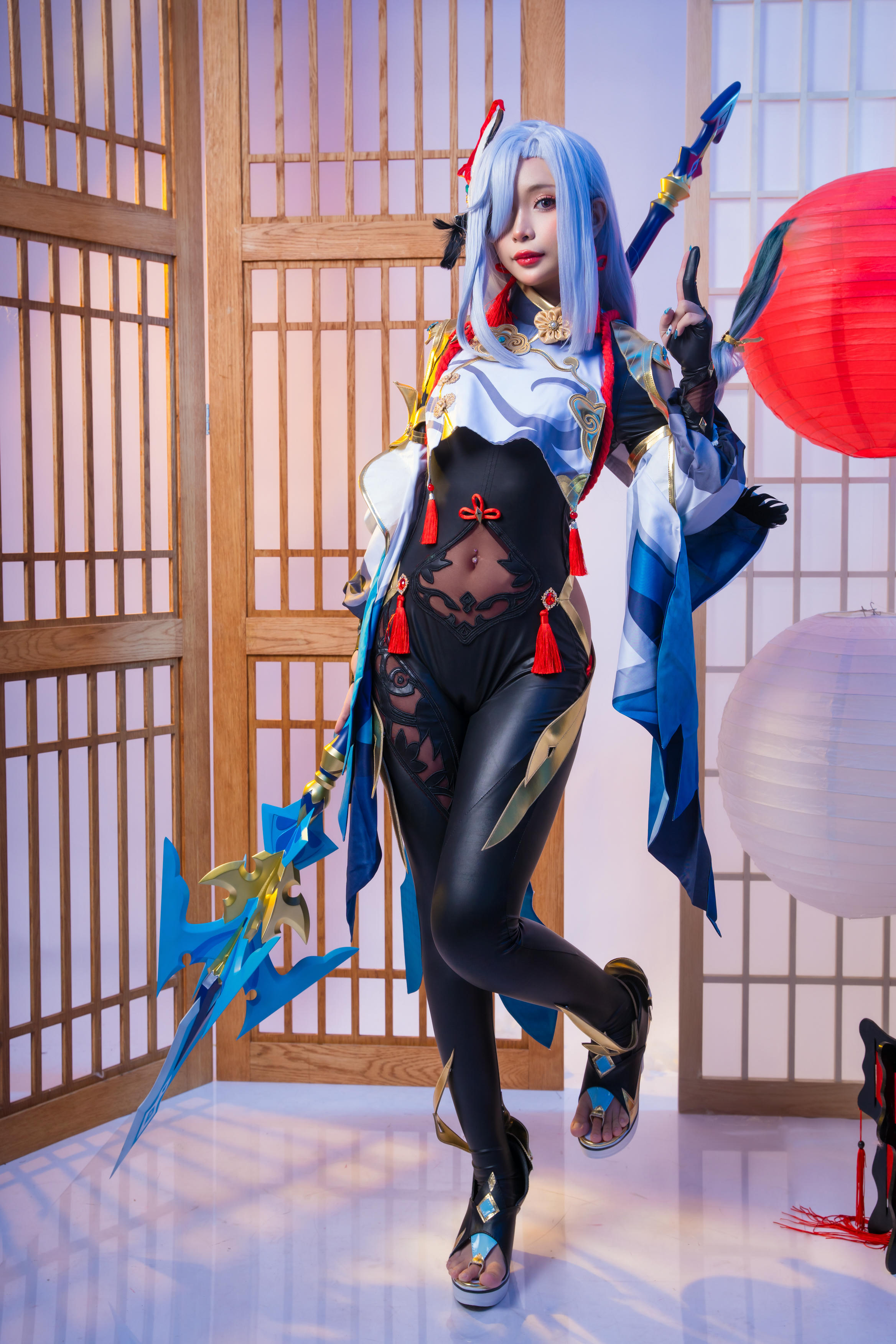 越南coser-Umeko J NO.101 Shenhe Genshin Impact [146P6V 1.89GB]-Pic_第1集
