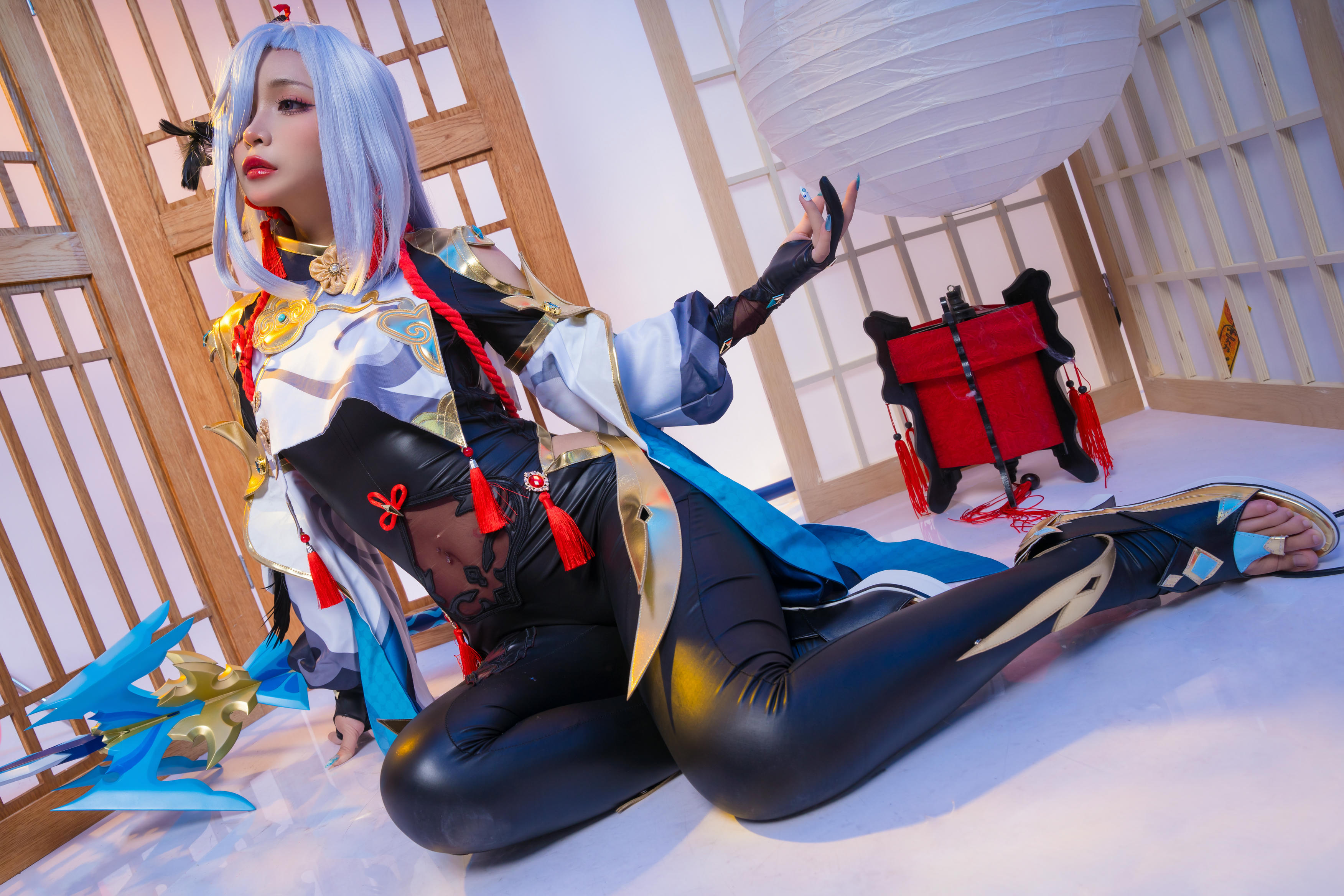 越南coser-Umeko J NO.101 Shenhe Genshin Impact [146P6V 1.89GB]-Pic_第1集