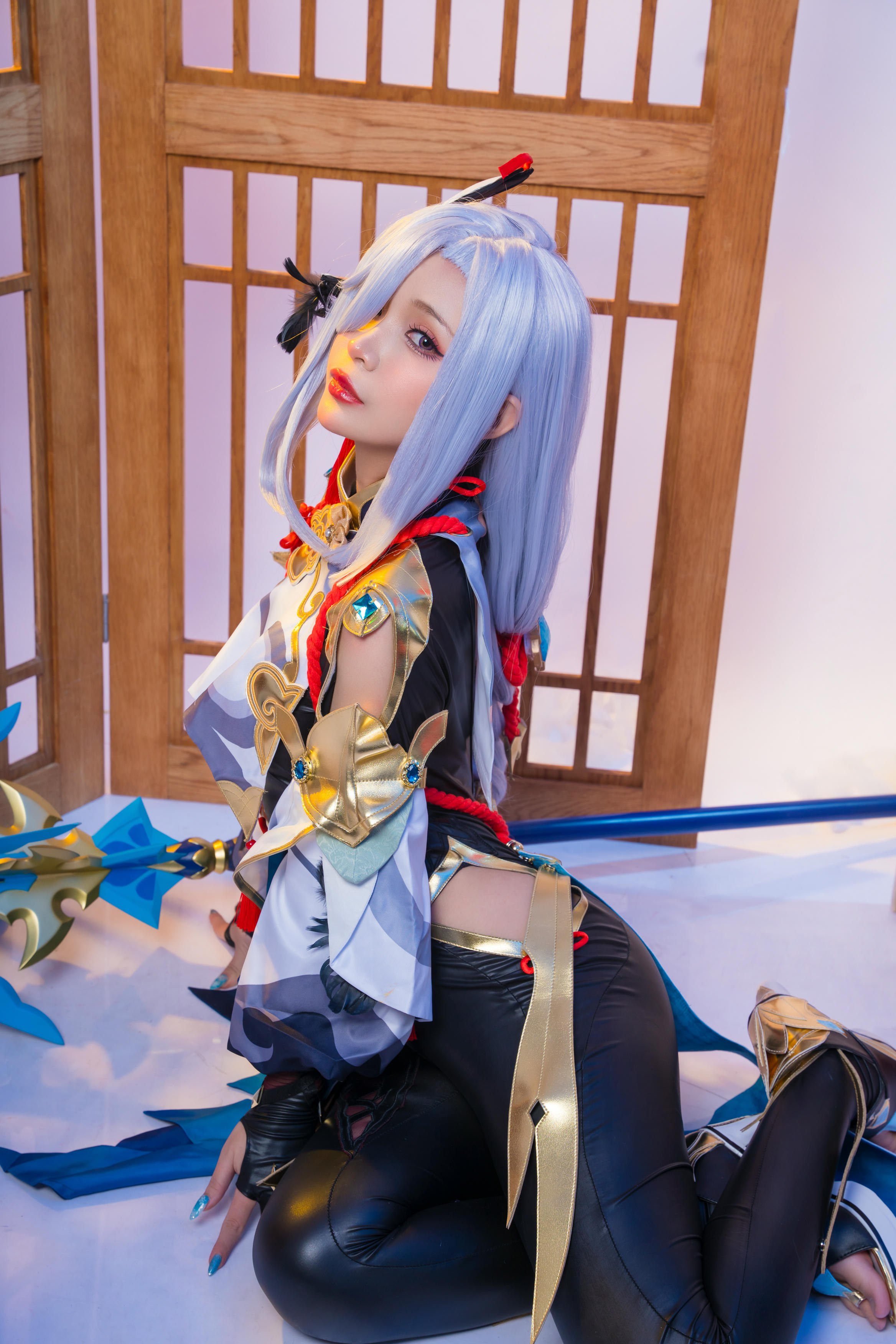 越南coser-Umeko J NO.101 Shenhe Genshin Impact [146P6V 1.89GB]-Pic_第2集