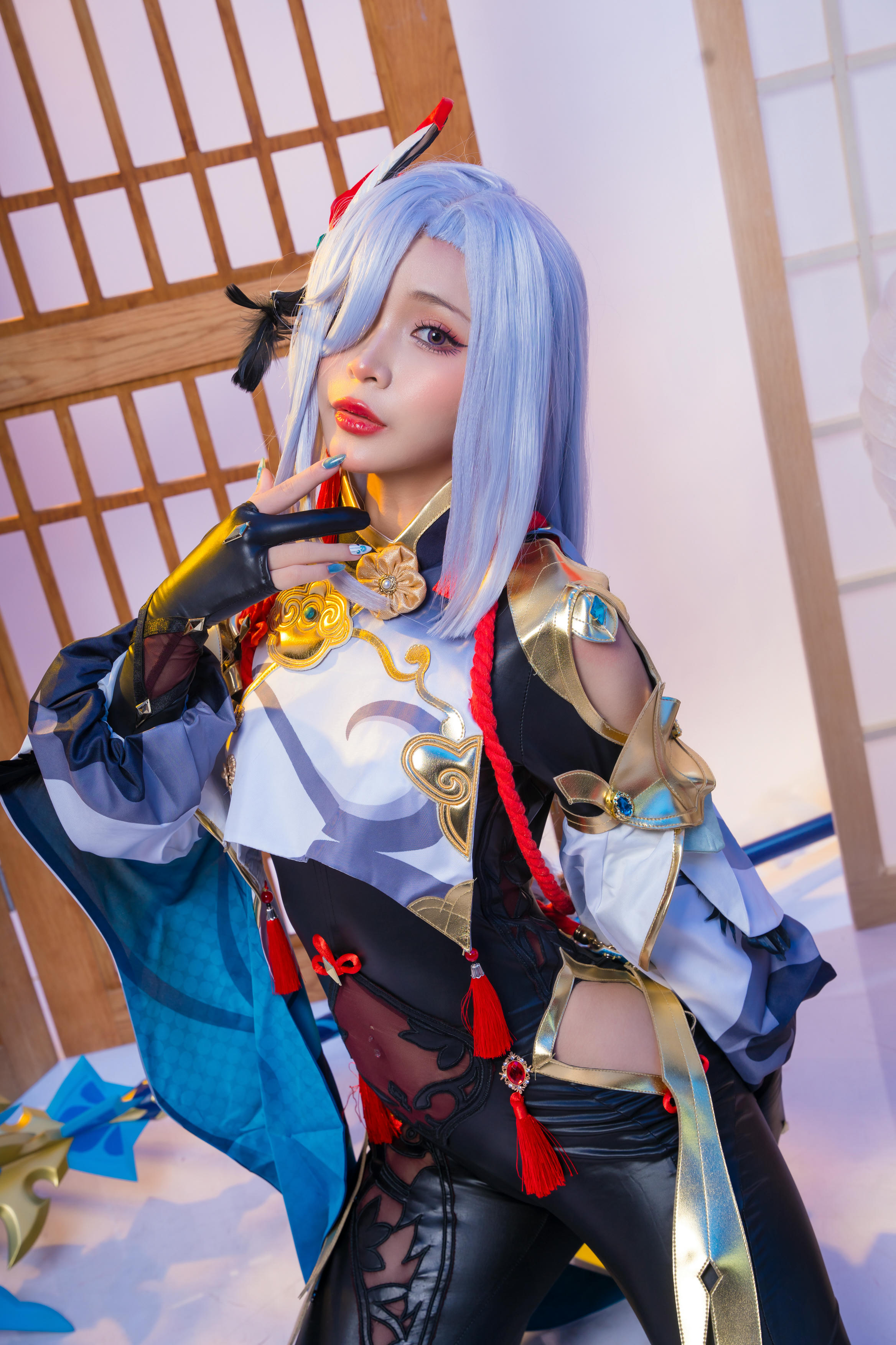 越南coser-Umeko J NO.101 Shenhe Genshin Impact [146P6V 1.89GB]-Pic_第2集