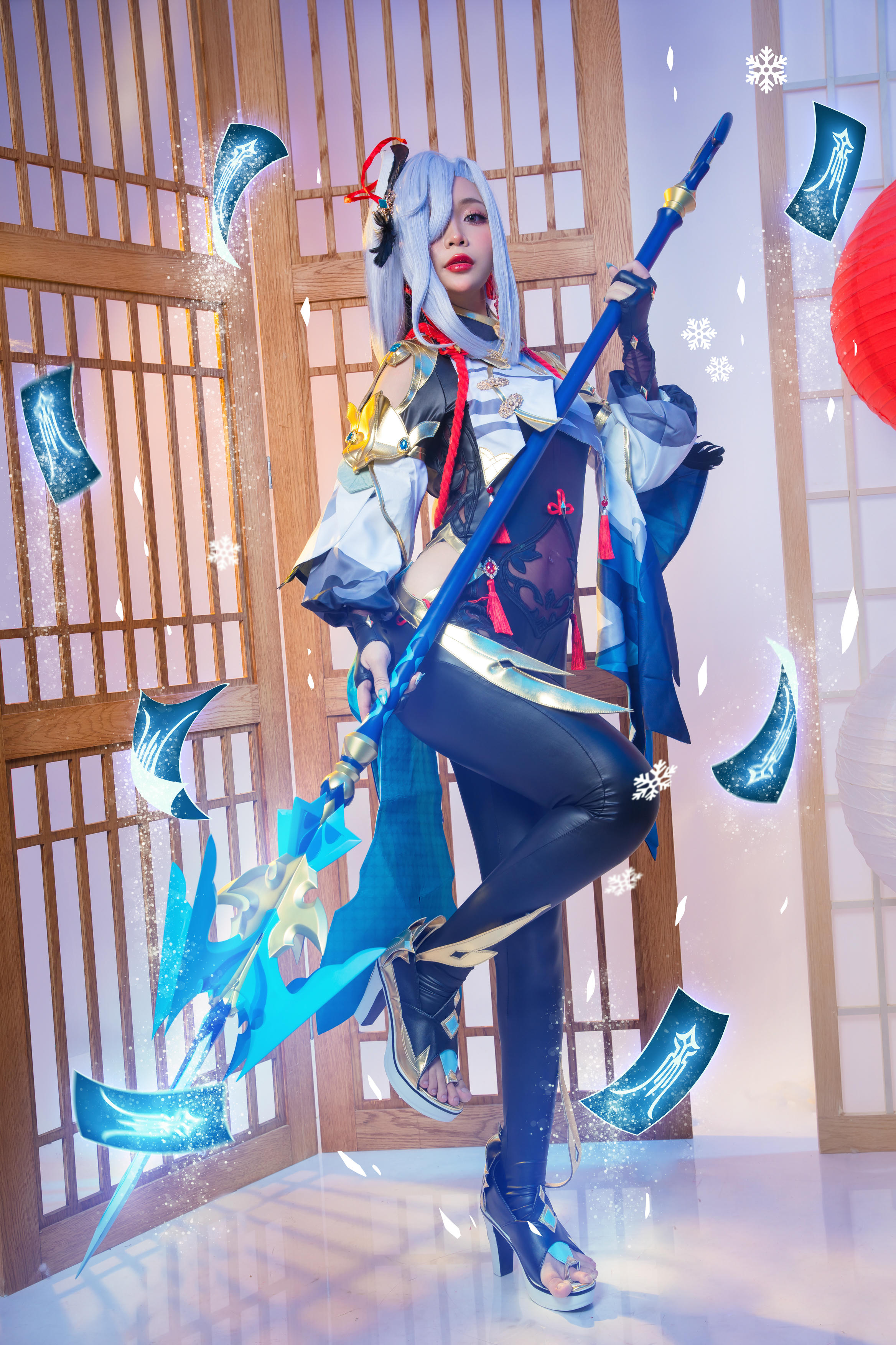 越南coser-Umeko J NO.101 Shenhe Genshin Impact [146P6V 1.89GB]-Pic_第1集