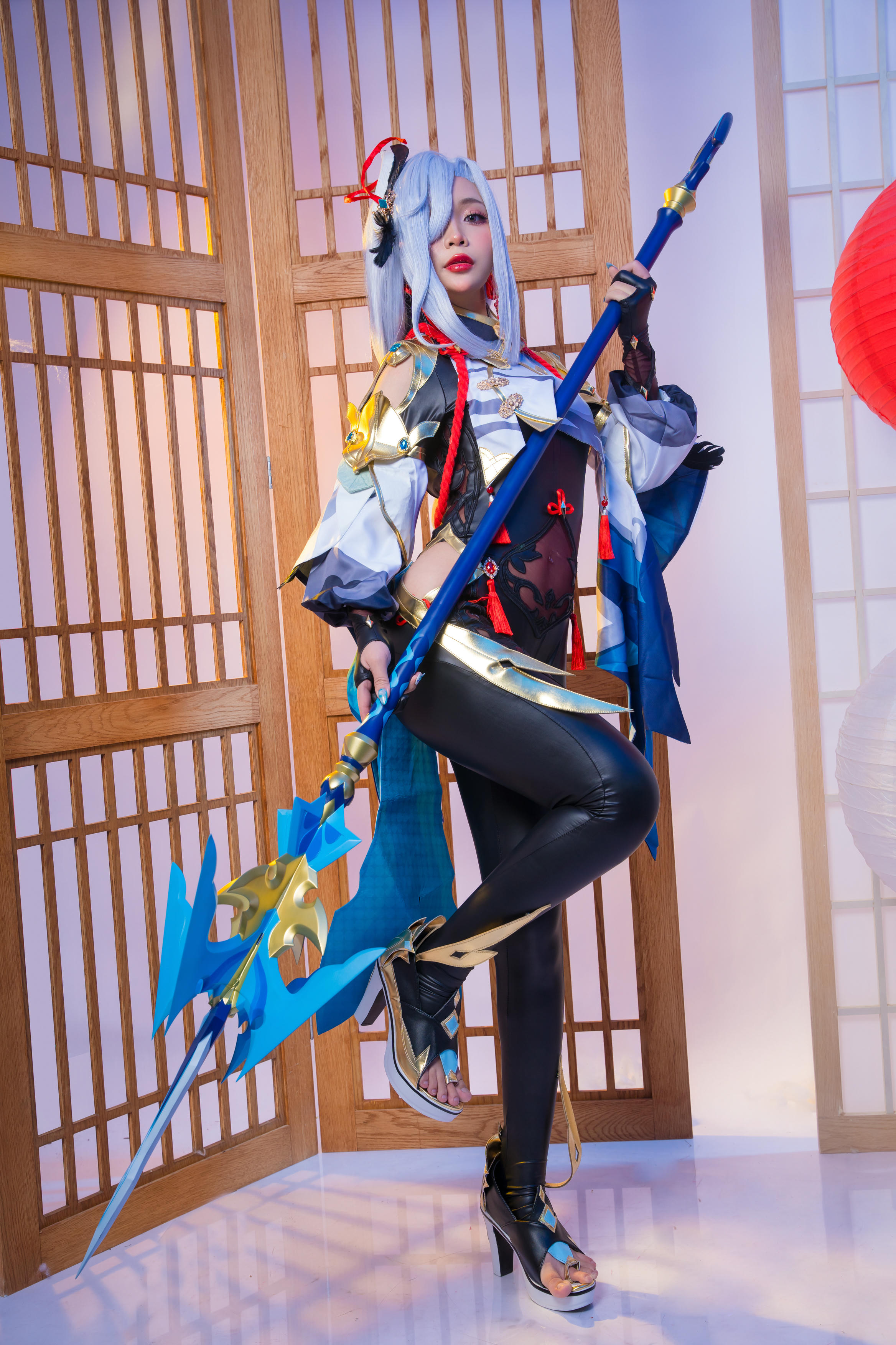 越南coser-Umeko J NO.101 Shenhe Genshin Impact [146P6V 1.89GB]-Pic_第1集