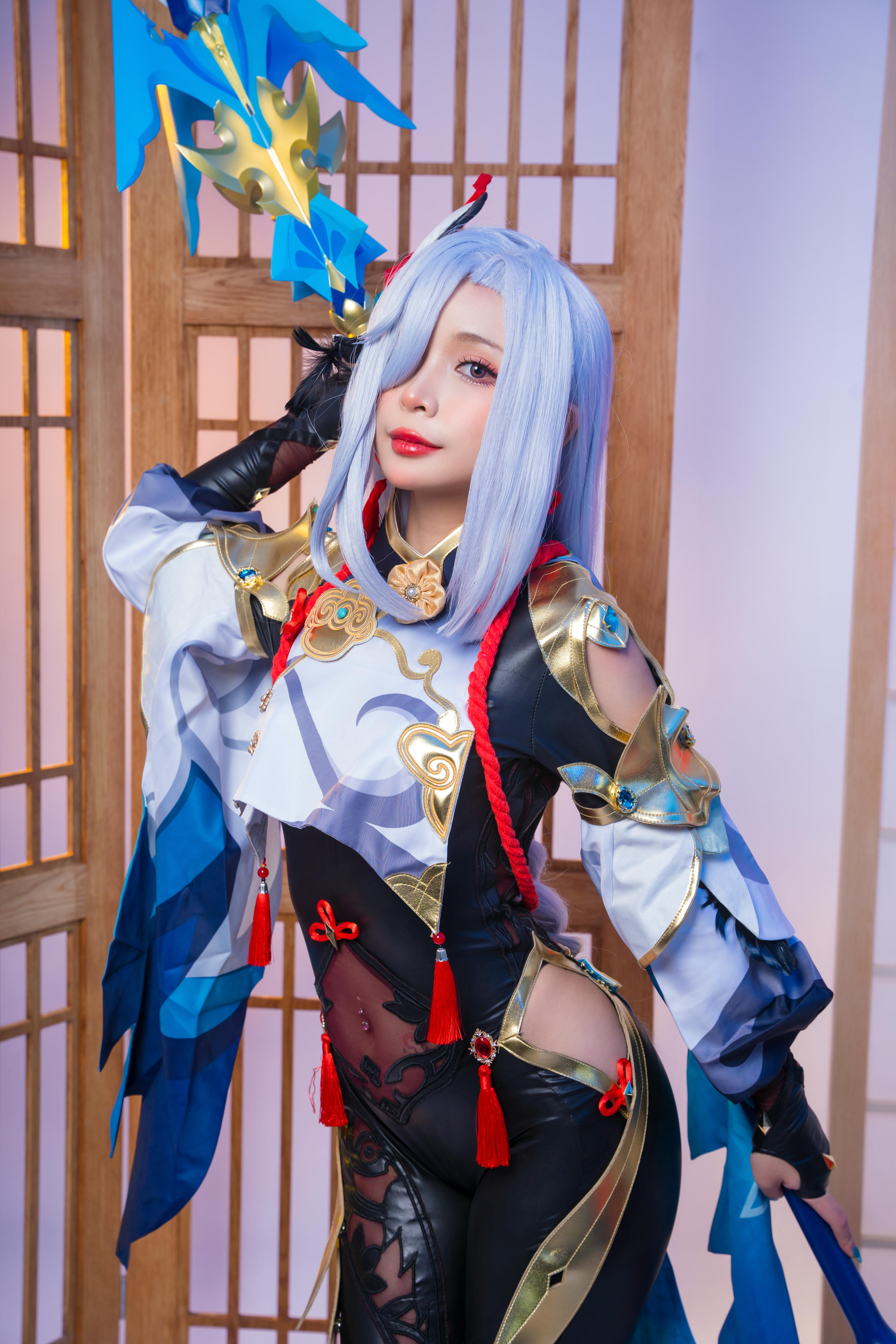 越南coser-Umeko J NO.101 Shenhe Genshin Impact [146P6V 1.89GB]-Pic_第1集