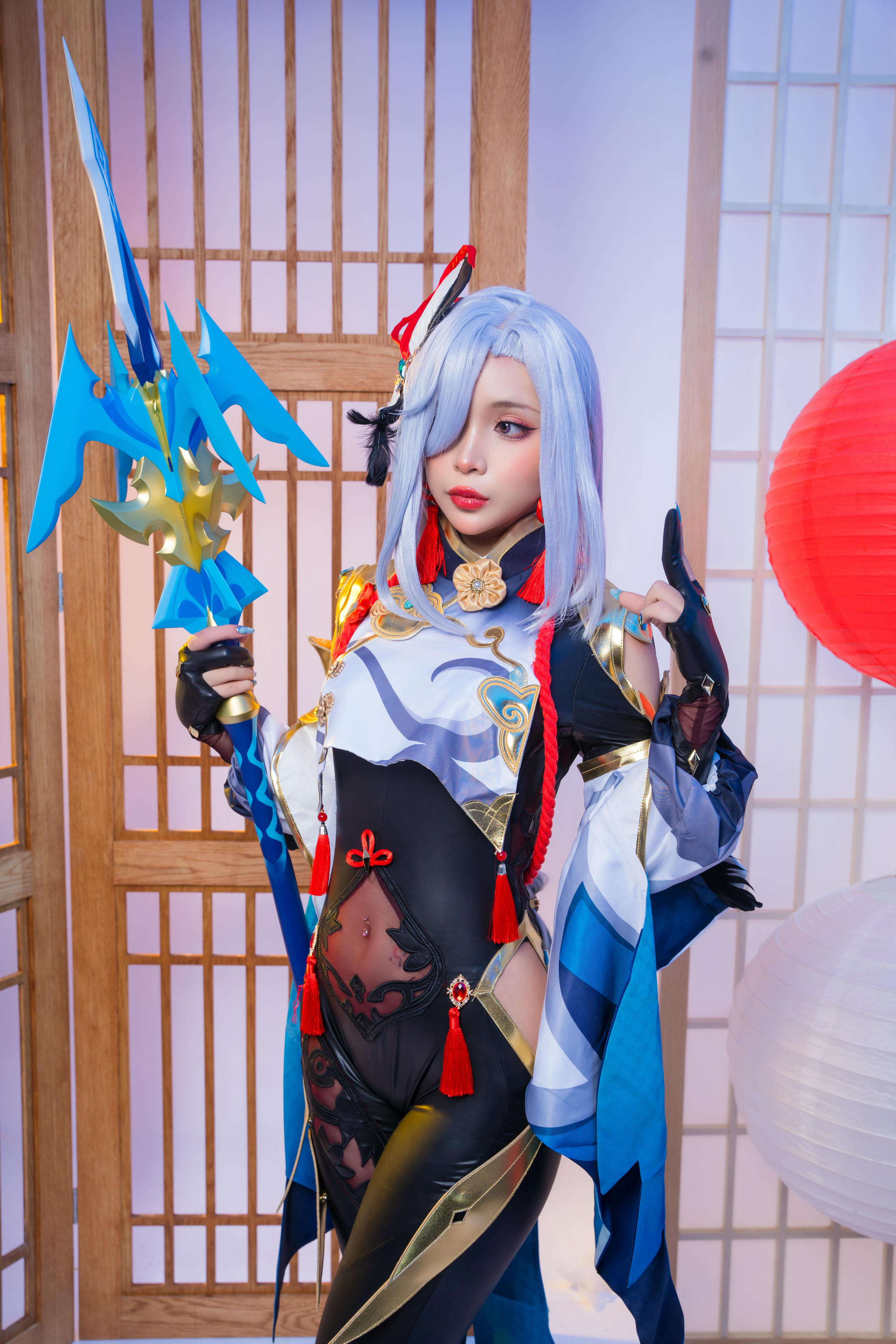 越南coser-Umeko J NO.101 Shenhe Genshin Impact [146P6V 1.89GB]-Pic_第1集