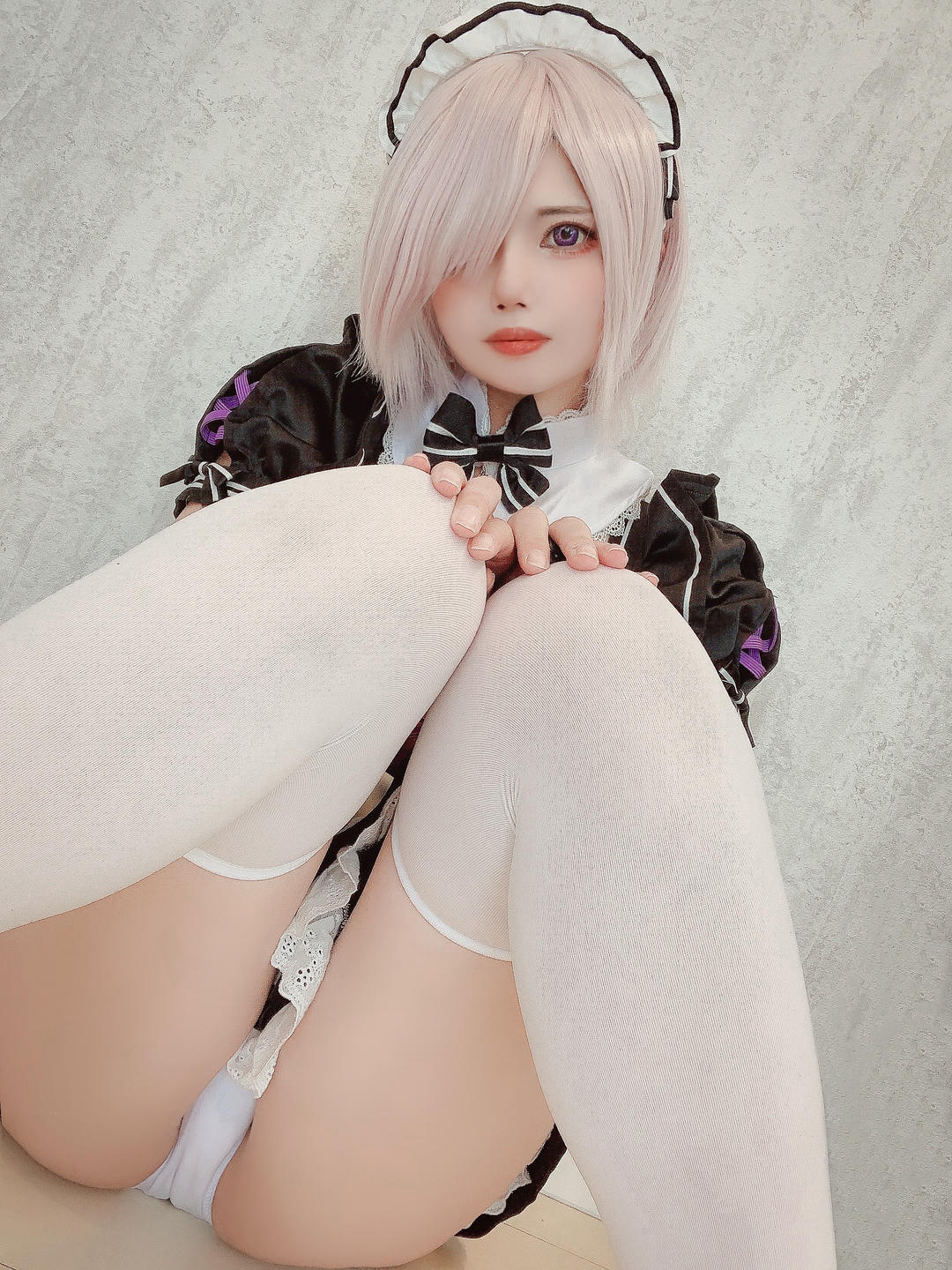 日本coser-Uriうり-Fantia-2021-09-12 マシュメイド💜11sheets_第1集
