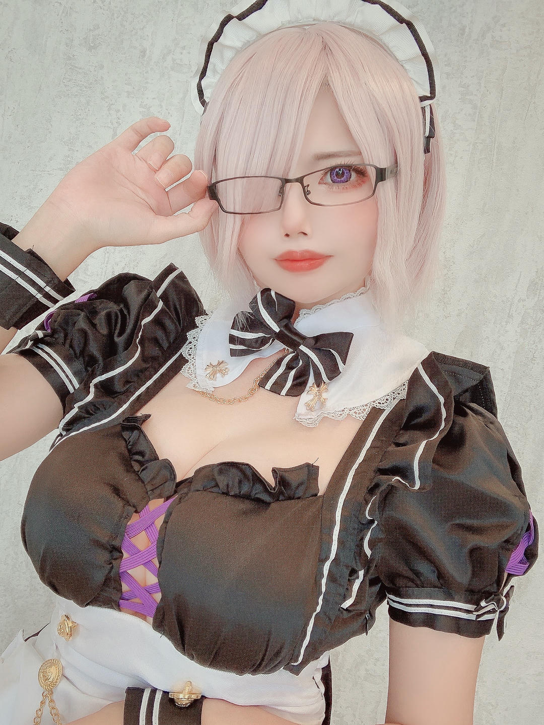 日本coser-Uriうり-Fantia-2021-09-12 マシュメイド💜11sheets_第1集