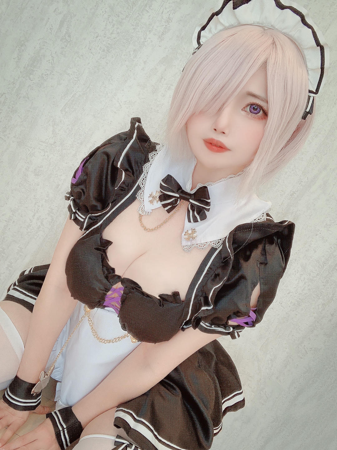 日本coser-Uriうり-Fantia-2021-09-12 マシュメイド💜11sheets_第1集