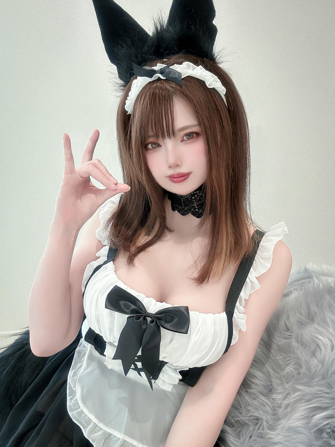 日本coser-Uriうり-Fantia-2023-05-14 オオカミメイドちゃん🐺🖤23sheets_第1集