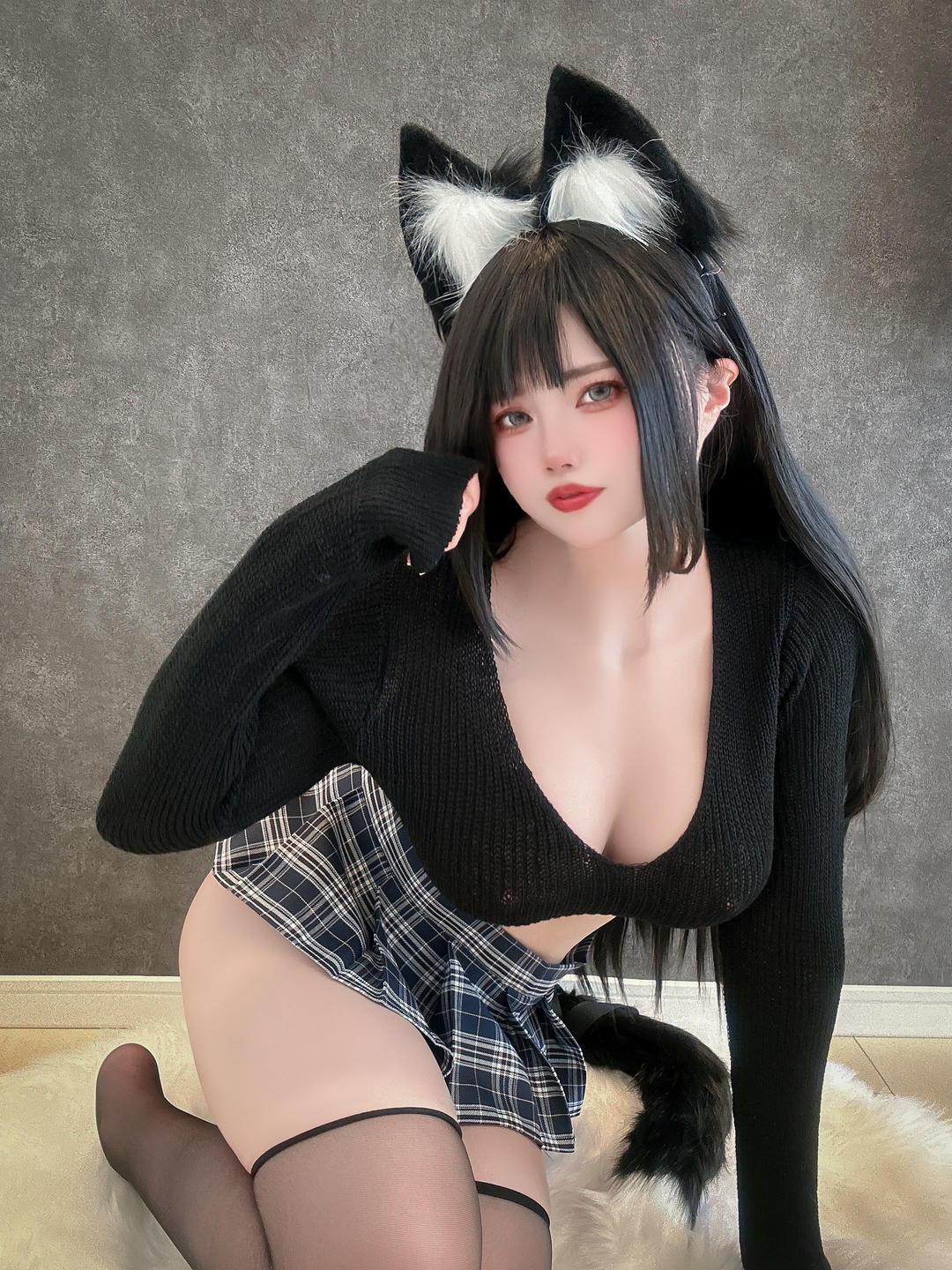 日本coser-Uriうり-Fantia-2023-10-13 えちハロウィン黒猫ちゃん🐈‍⬛22sheets_第1集
