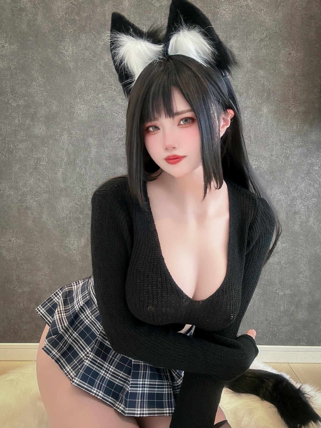 日本coser-Uriうり-Fantia-2023-10-13 えちハロウィン黒猫ちゃん🐈‍⬛🖤7sheets_第1集