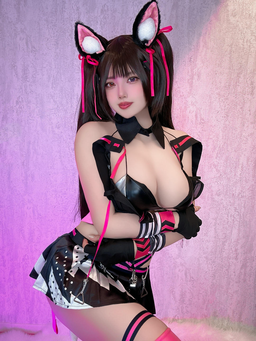 日本coser-Uriうり-Fantia-2024-01-19 NIKEEネロ🐈‍⬛🩷16sheets_第1集