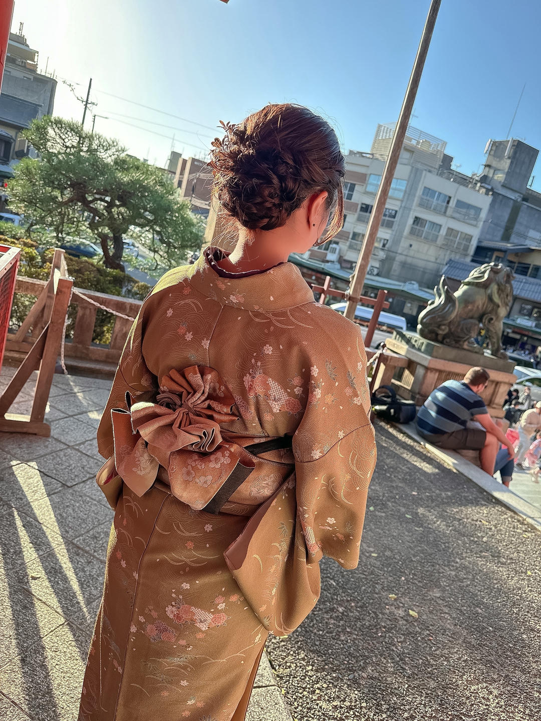 日本coser-Uriうり-Fantia-2024-04-06 京都旅行👘🌸_第1集