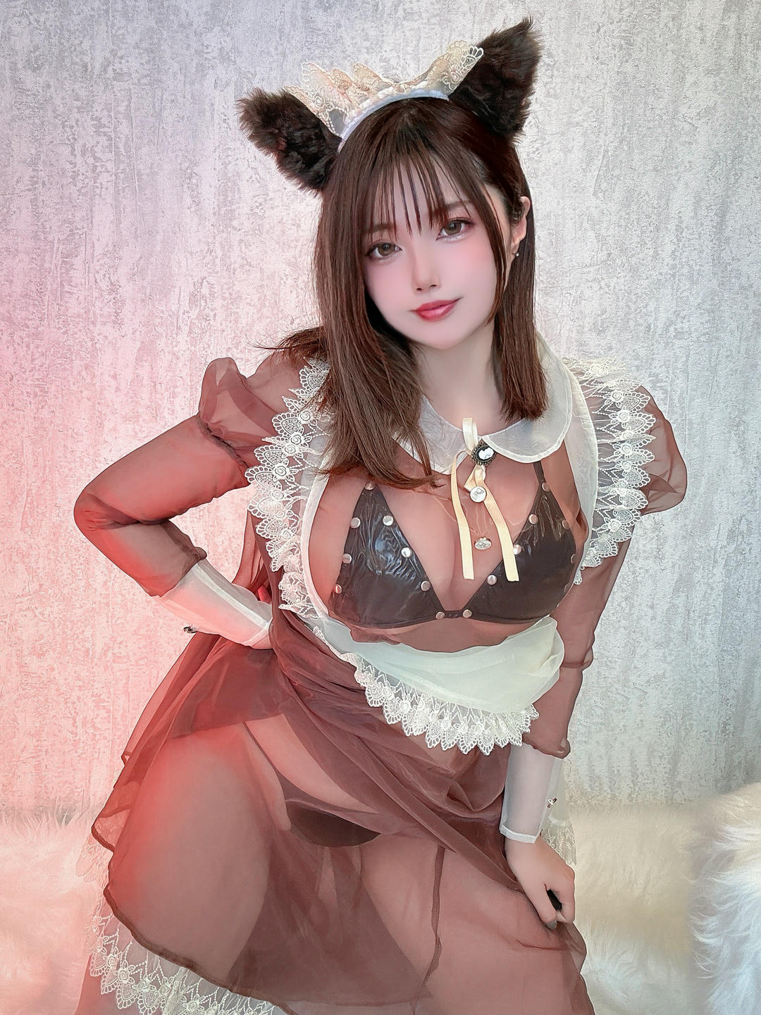 日本coser-Uriうり-Fantia-2024-05-19 透け猫メイド🐈‍⬛♥️_第1集