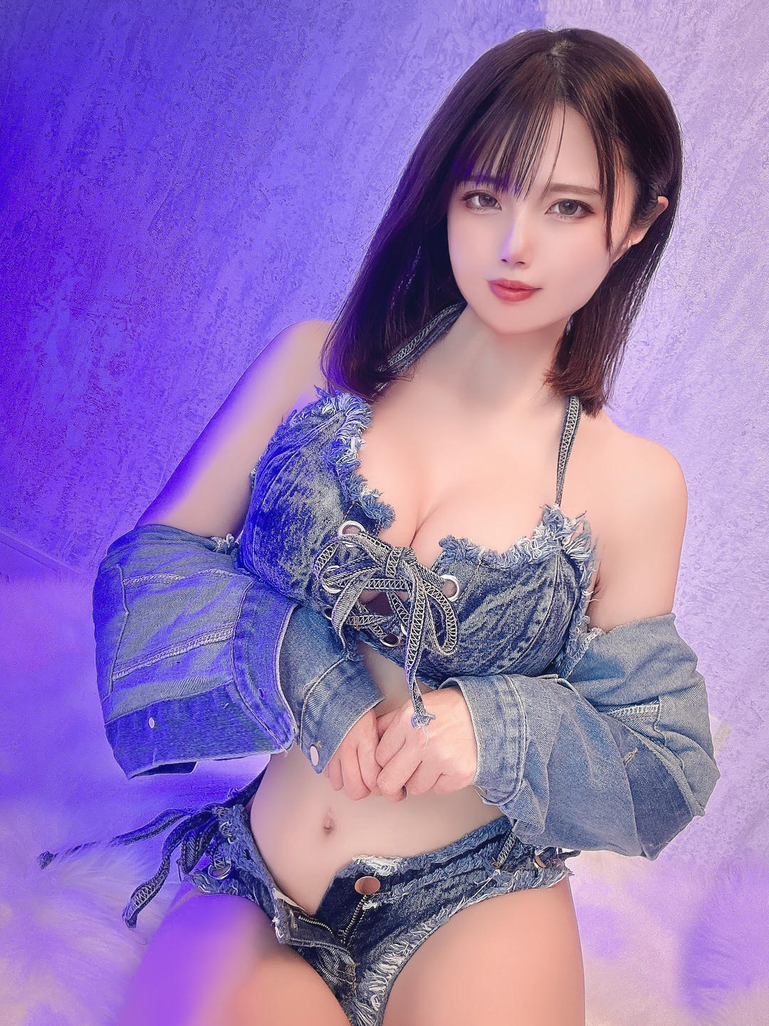 日本coser-Uriうり-Fantia-Uriうり NO_1.002 デニムビキニちゃん [37P-115MB]_第1集