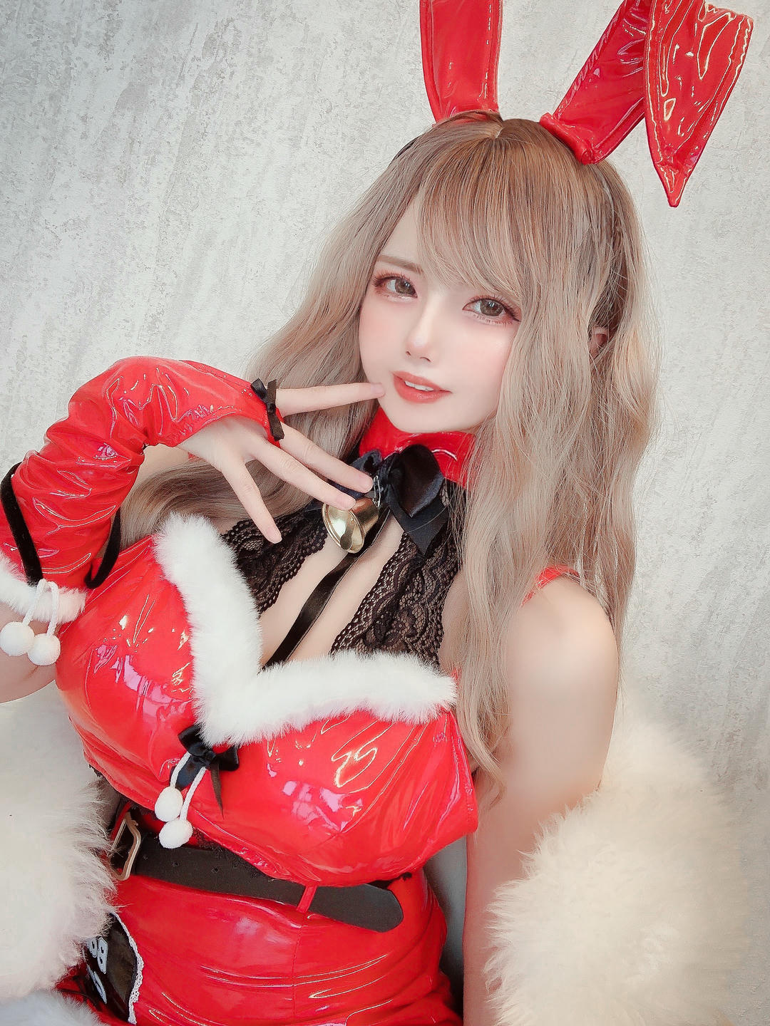 日本coser-Uriうり-Fantia-2021-12-17 バニーサンタ🎅17sheets_第1集