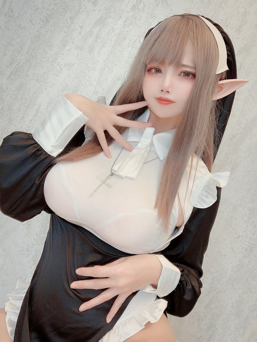 日本coser-Uriうり-Fantia-2022-01-05 スリットシスター✝️22sheets_第1集