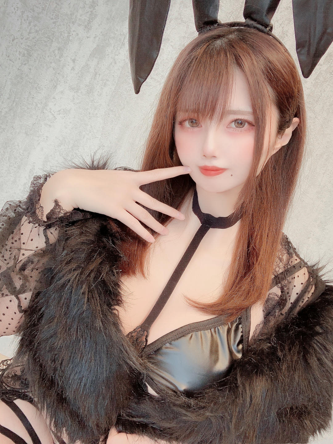 日本coser-Uriうり-Fantia-2022-01-24 Gorgeous Bunny🖤15sheets (Pixiv Fanbox)_第1集
