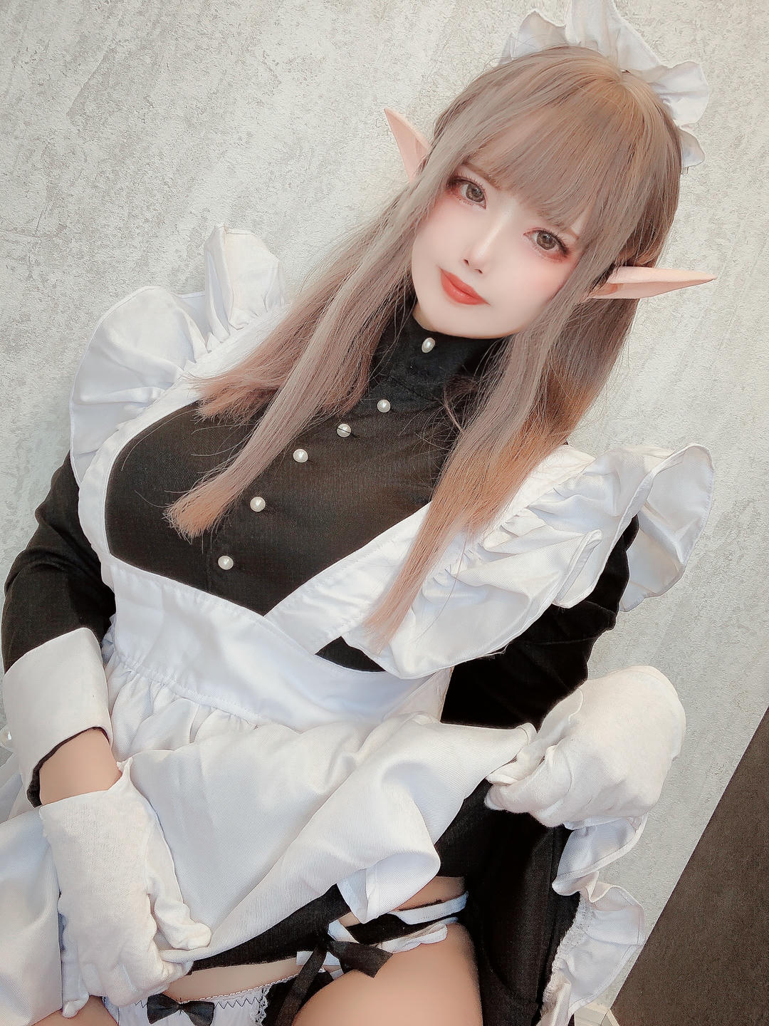 日本coser-Uriうり-Fantia-2022-02-06 クラシカルメイドエルフ🧝🏻‍♀️15sheets_第1集