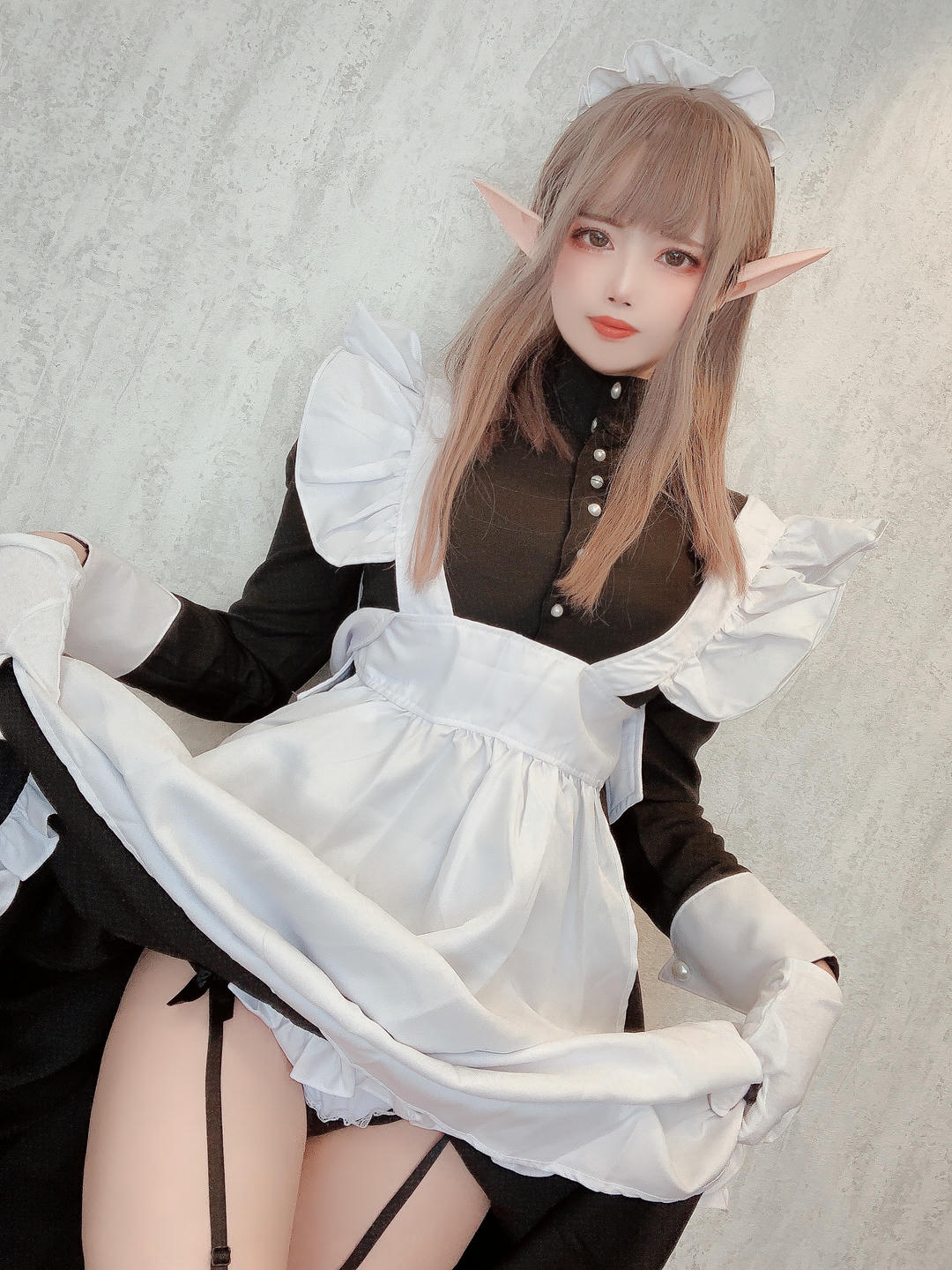 日本coser-Uriうり-Fantia-2022-02-06 クラシカルメイドエルフ🧝🏻‍♀️15sheets_第1集