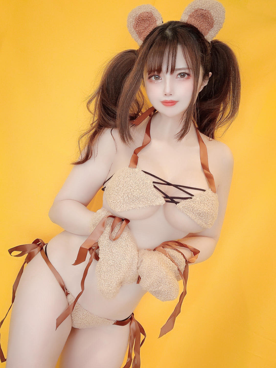 日本coser-Uriうり-Fantia-2022-02-14 チョコレートくま🐻🍫17sheets_第1集
