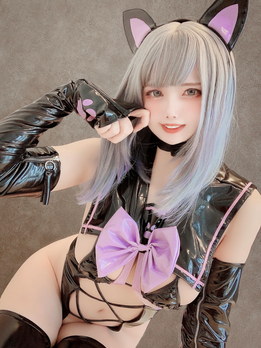 日本coser-Uriうり-Fantia-2022-02-20 Spicy Cat🐈‍⬛20sheets (Pixiv Fanbox)_第1集