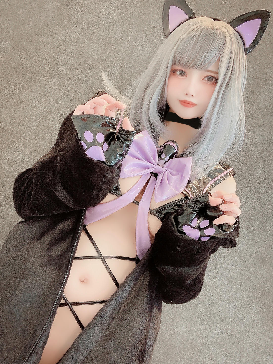 日本coser-Uriうり-Fantia-2022-02-20 Spicy Cat🐈‍⬛20sheets (Pixiv Fanbox)_第1集