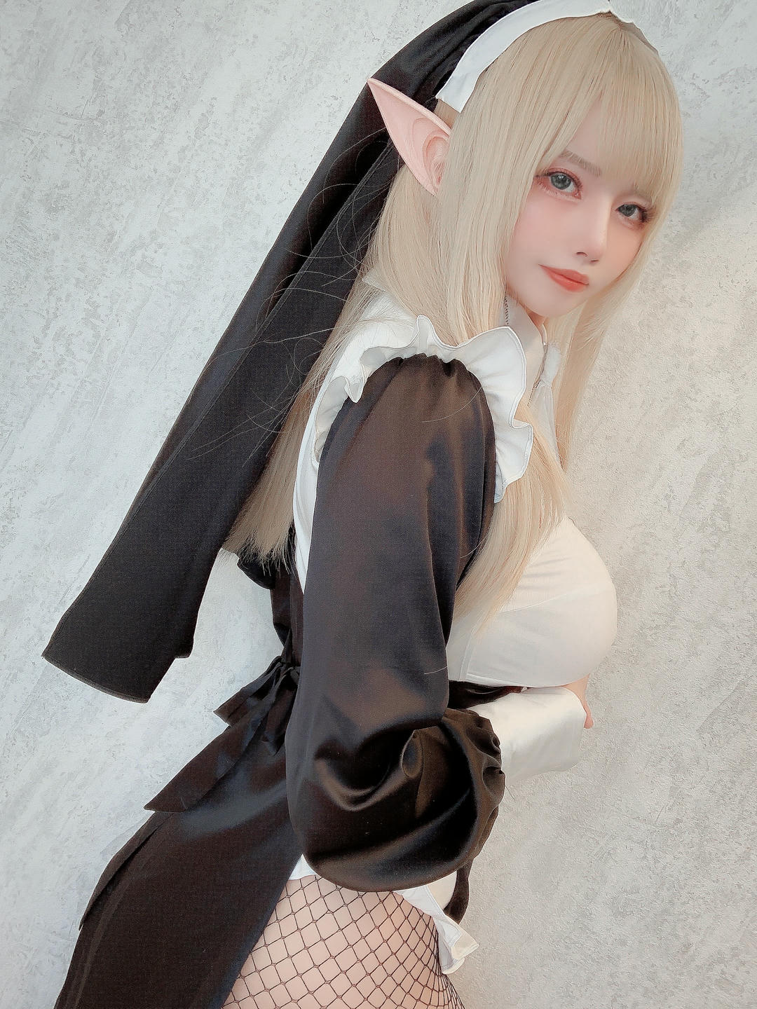 日本coser-Uriうり-Fantia-2022-03-03 金髪エルフシスター27sheets_第1集