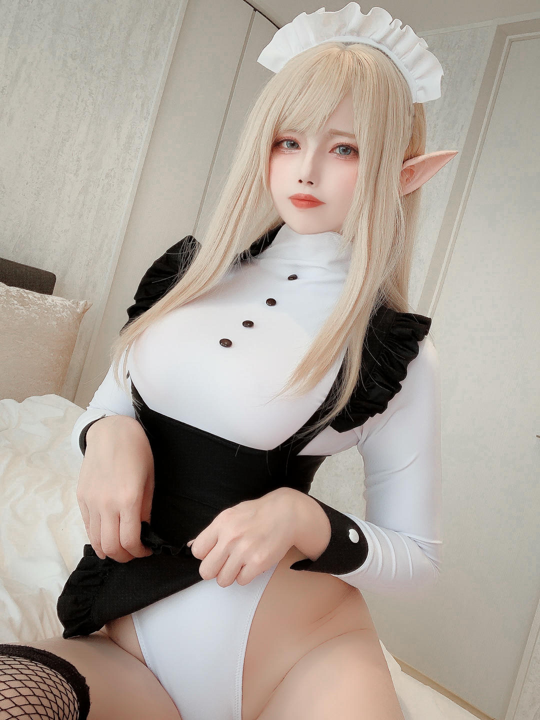 日本coser-Uriうり-Fantia-2022-03-15 秘密のエルフメイド🧝🏻‍♀️24sheets_第1集