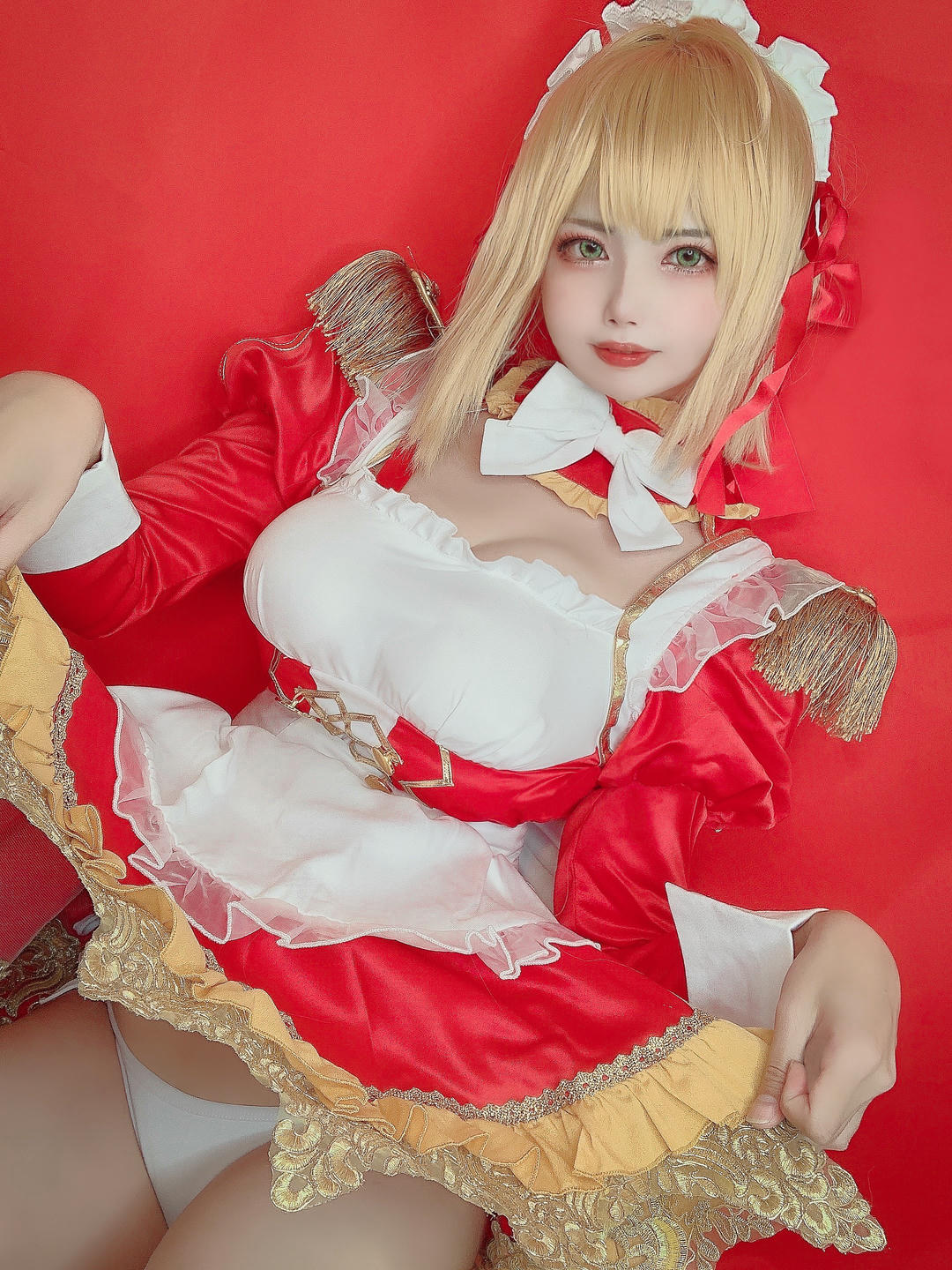 日本coser-Uriうり-Fantia-2021-09-01 メイドネロ🌹12sheets_第1集