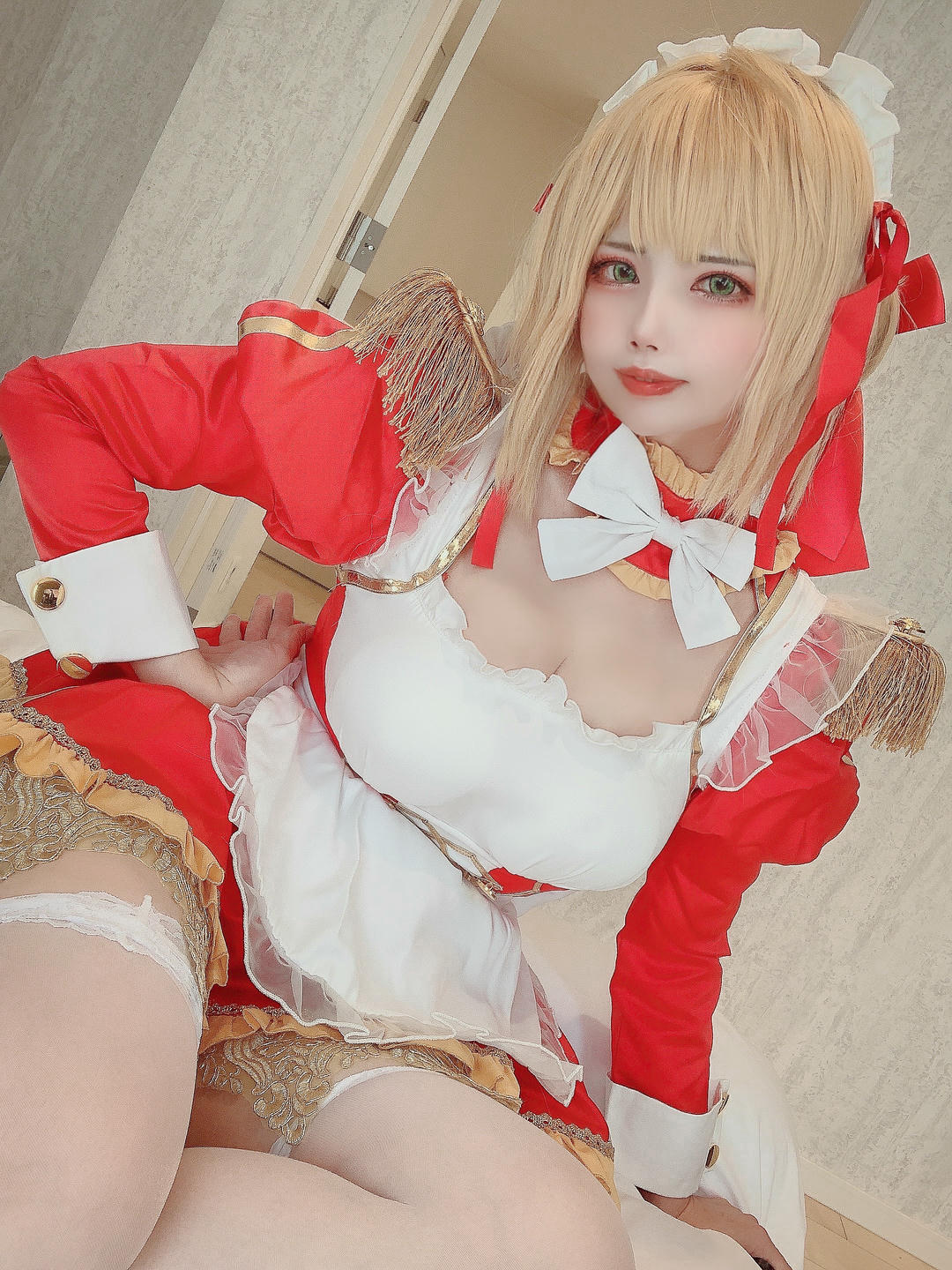 日本coser-Uriうり-Fantia-2021-09-01 メイドネロ🌹12sheets_第1集