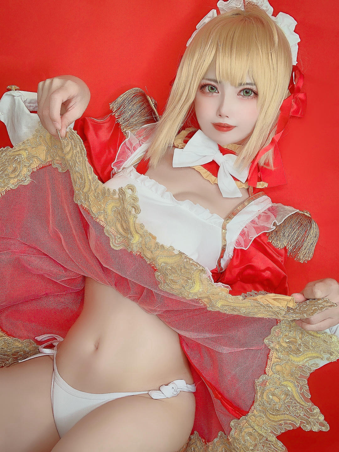 日本coser-Uriうり-Fantia-2021-09-01 メイドネロ🌹12sheets_第1集