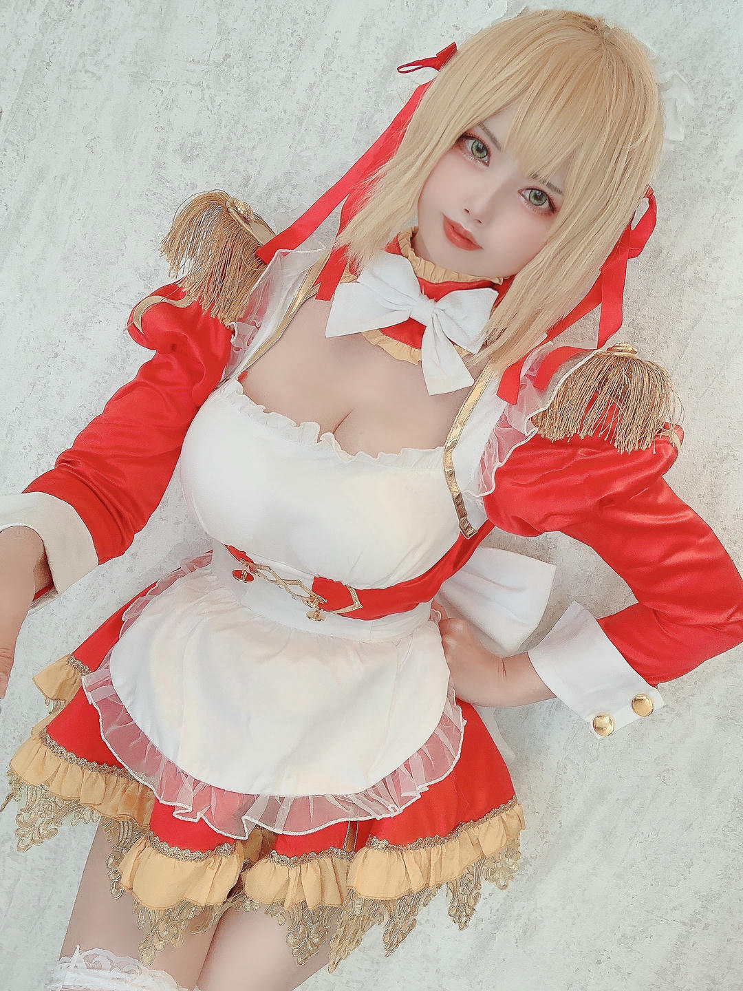日本coser-Uriうり-Fantia-2021-09-01 メイドネロ🌹12sheets_第1集