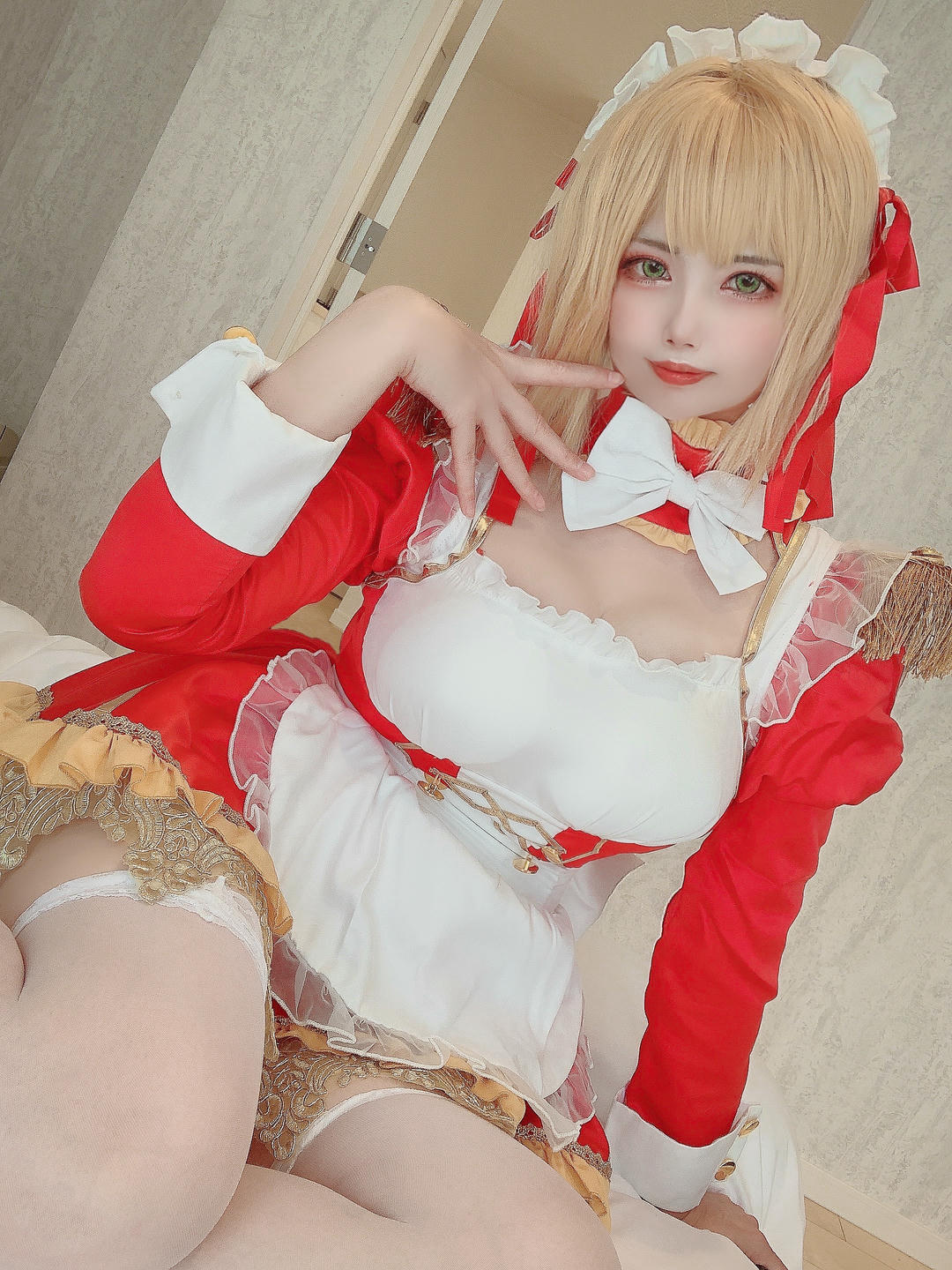 日本coser-Uriうり-Fantia-2021-09-01 メイドネロ🌹12sheets_第1集