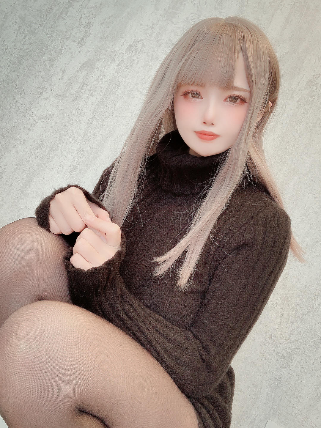 日本coser-Uriうり-Fantia-2022-04-13 メガネニットちゃん👓13sheets_第1集