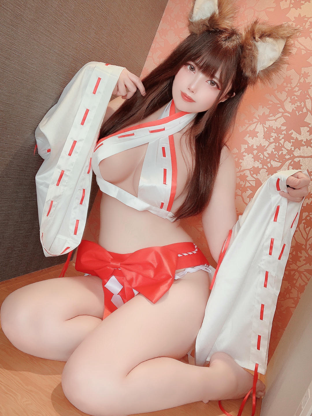 日本coser-Uriうり-Fantia-2022-07-04 狐巫女ちゃん32sheets_第1集