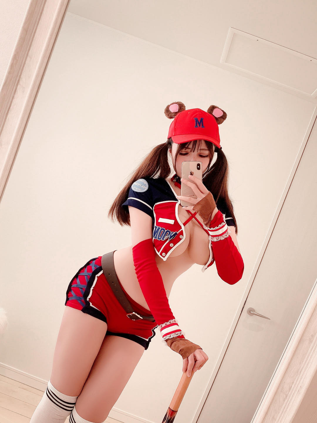 日本coser-Uriうり-Fantia-2022-10-21 ベースボールベア🧸⚾️22sheets_第1集