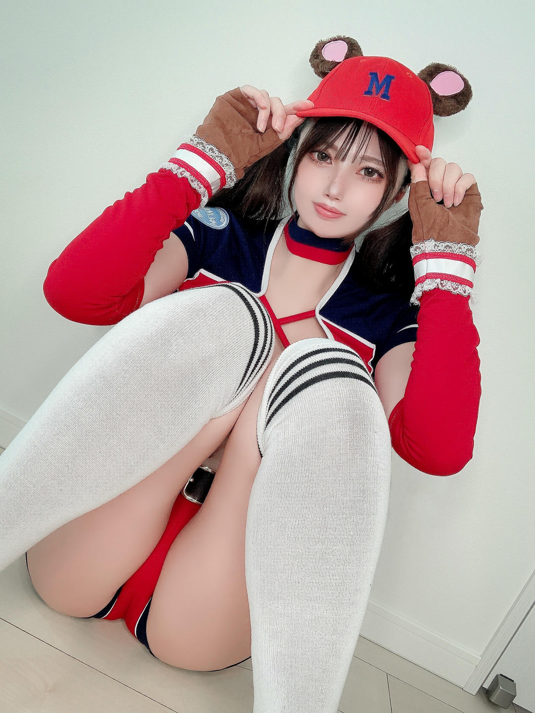 日本coser-Uriうり-Fantia-2022-10-21 ベースボールベア🧸⚾️22sheets_第1集