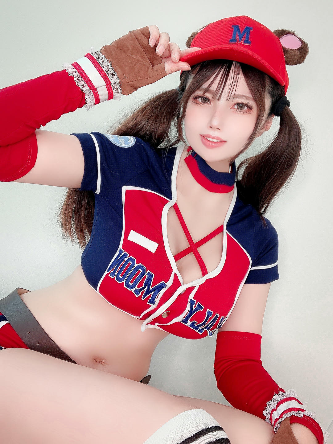 日本coser-Uriうり-Fantia-2022-10-21 ベースボールベア🧸⚾️22sheets_第1集