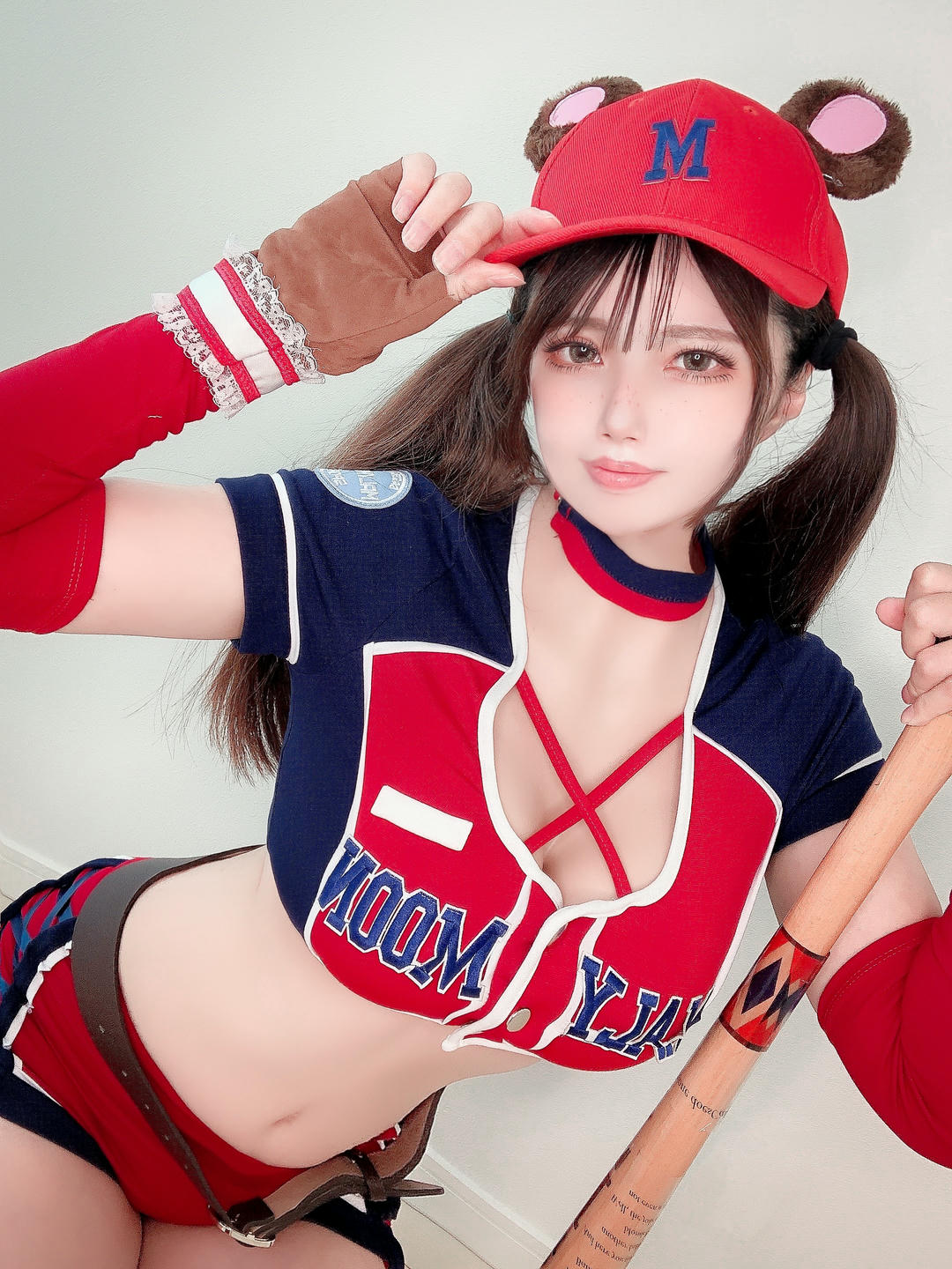日本coser-Uriうり-Fantia-2022-10-21 ベースボールベア🧸⚾️22sheets_第1集