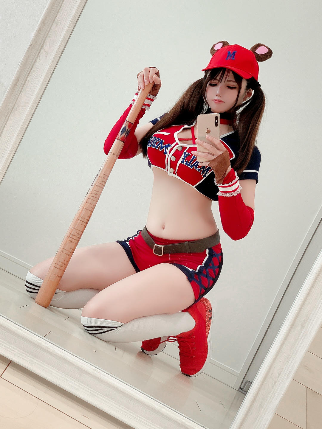 日本coser-Uriうり-Fantia-2022-10-21 ベースボールベア🧸⚾️22sheets_第1集