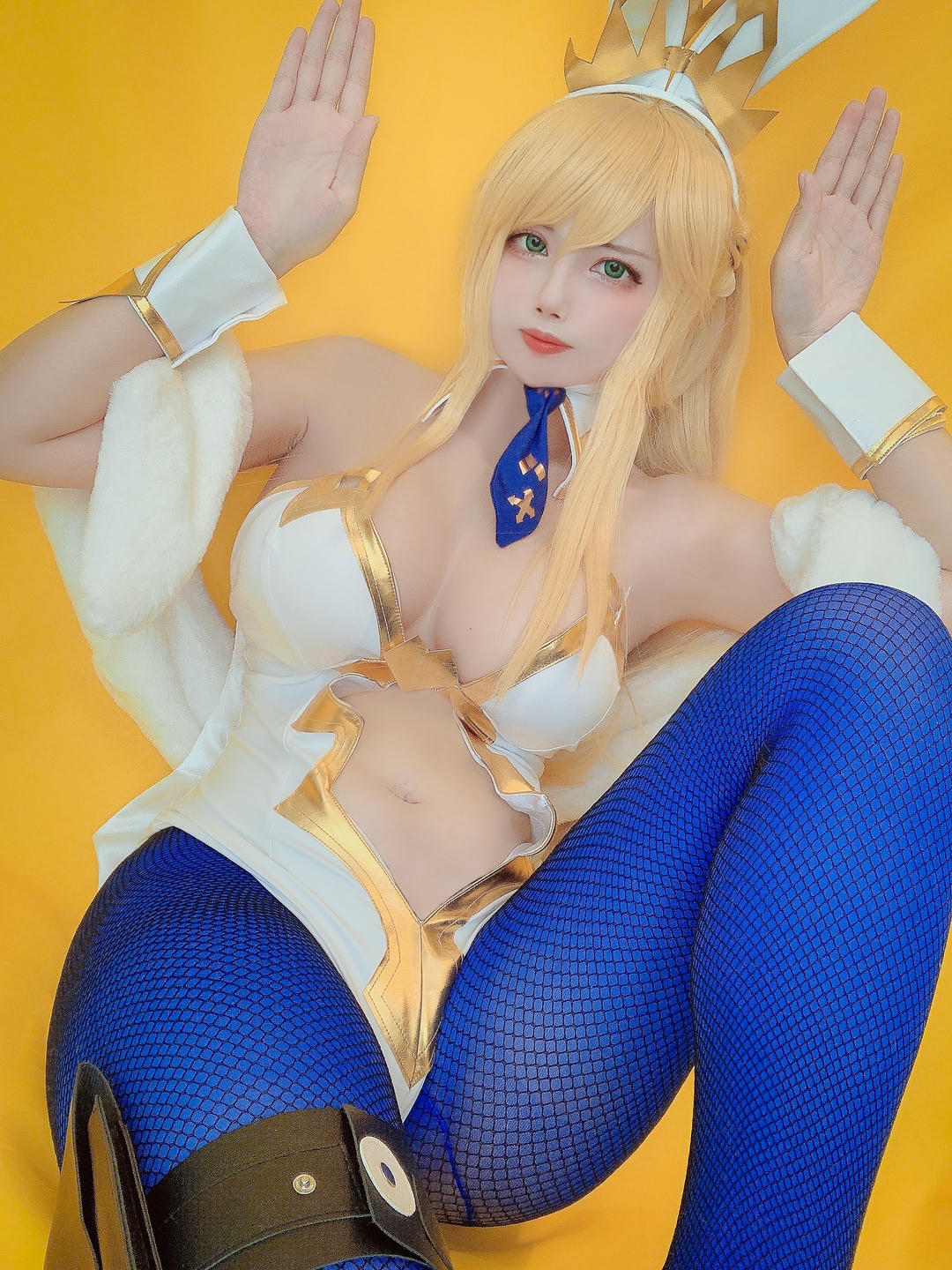 日本coser-Uriうり-Fantia-2021-09-09 水着獅子王🐰💙10sheets_第1集