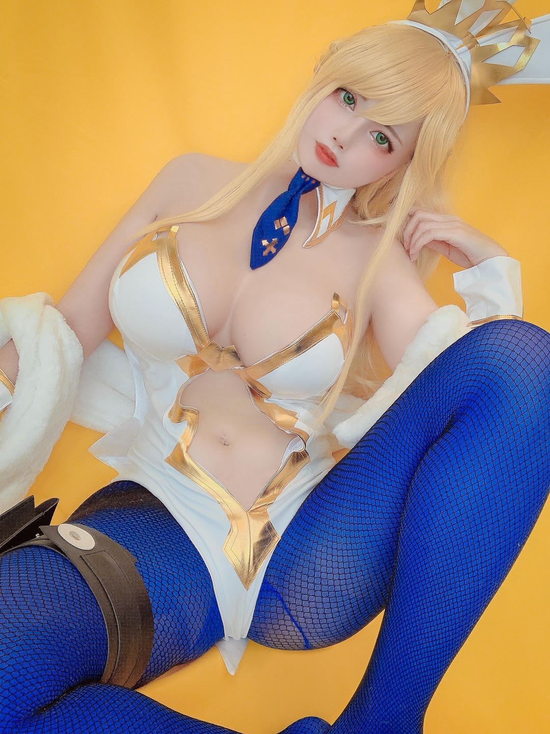 日本coser-Uriうり-Fantia-2021-09-09 水着獅子王🐰💙10sheets_第1集