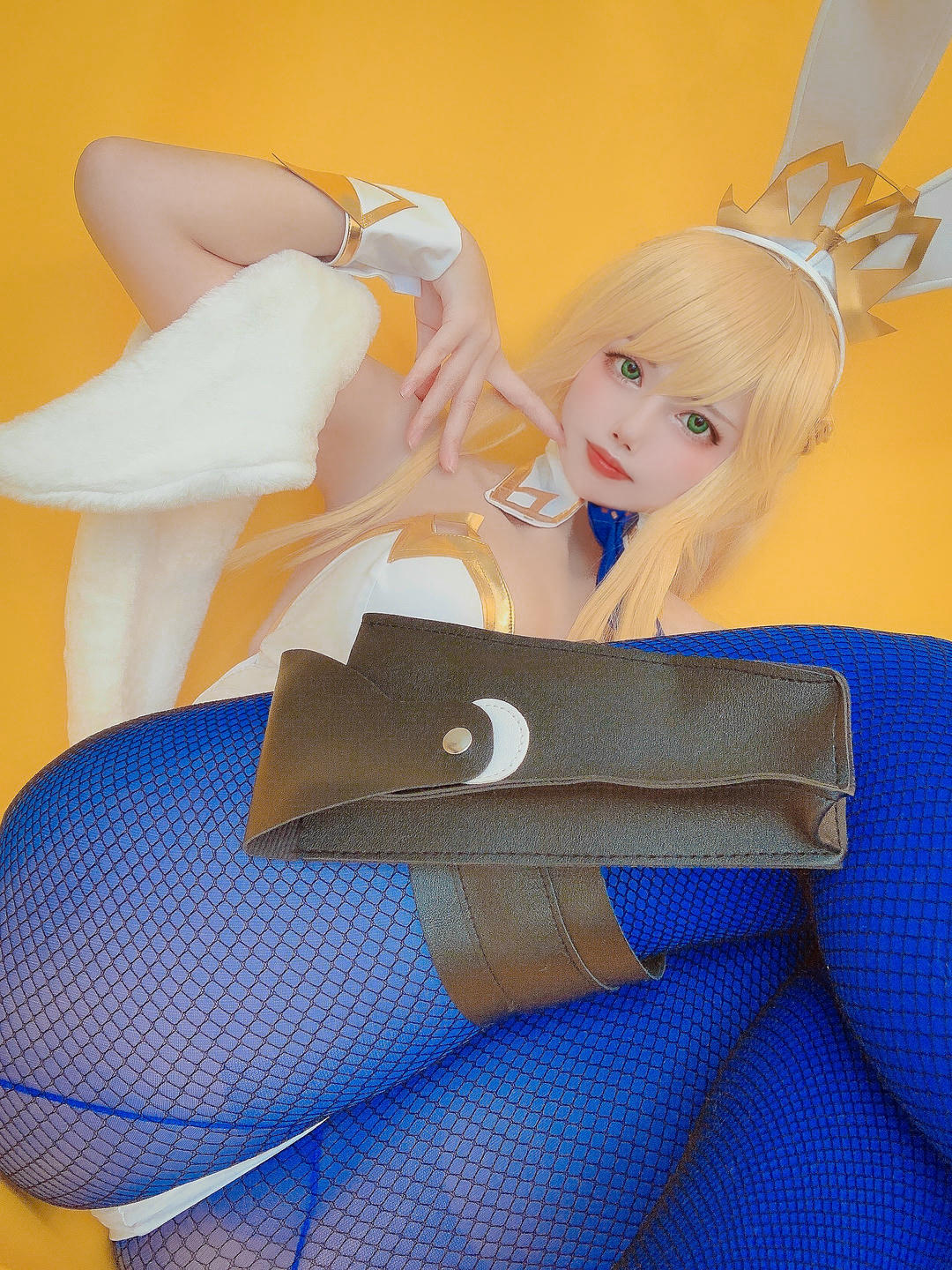 日本coser-Uriうり-Fantia-2021-09-09 水着獅子王🐰💙10sheets_第1集