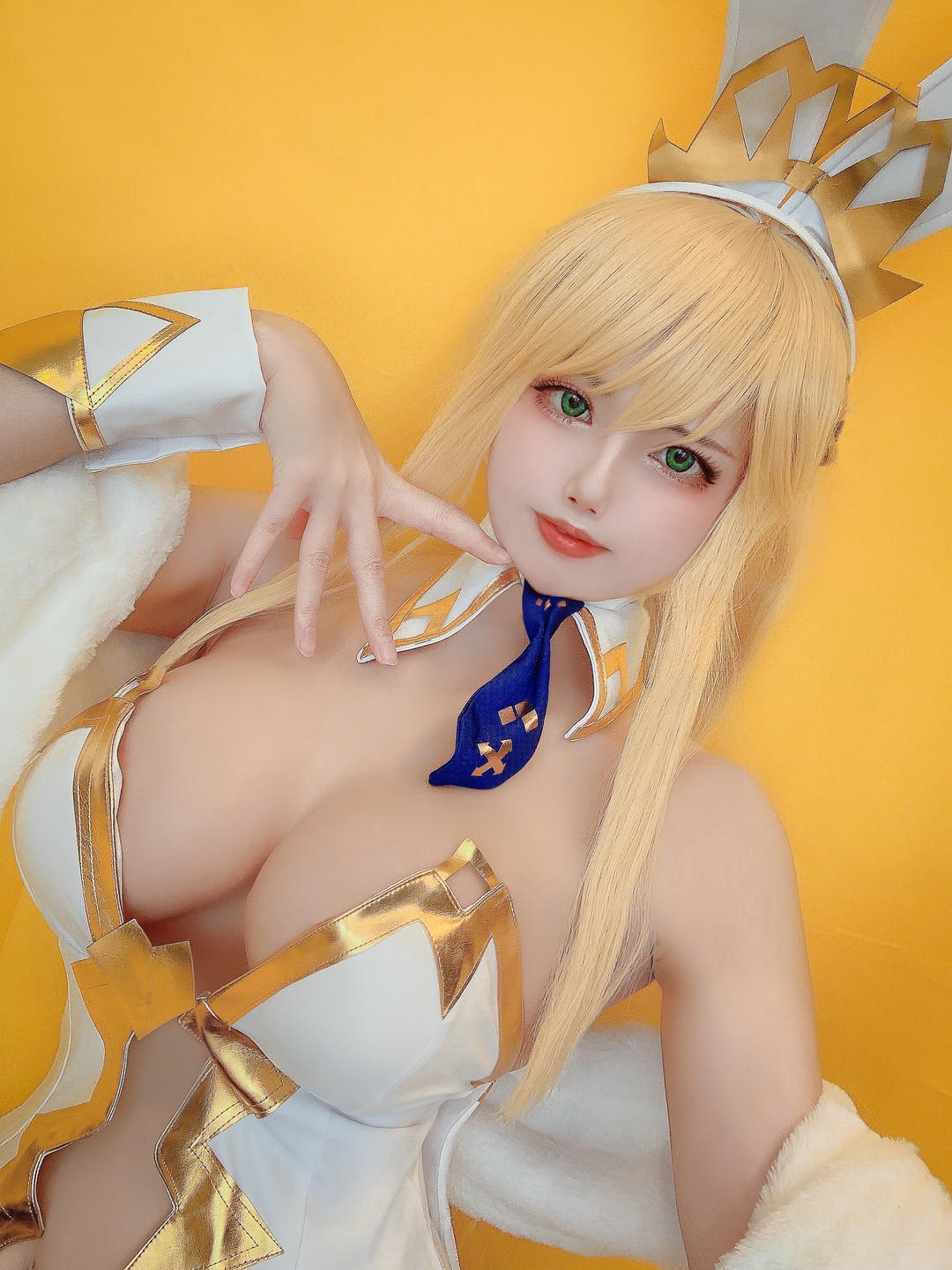 日本coser-Uriうり-Fantia-2021-09-09 水着獅子王🐰💙10sheets_第1集