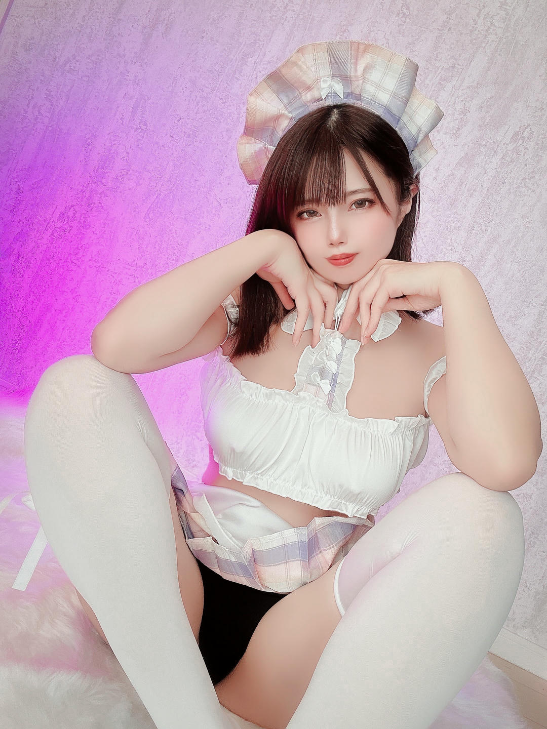 日本coser-Uriうり-Fantia-2022-12-21 甘やかしメイドさん🍼32sheets_第1集