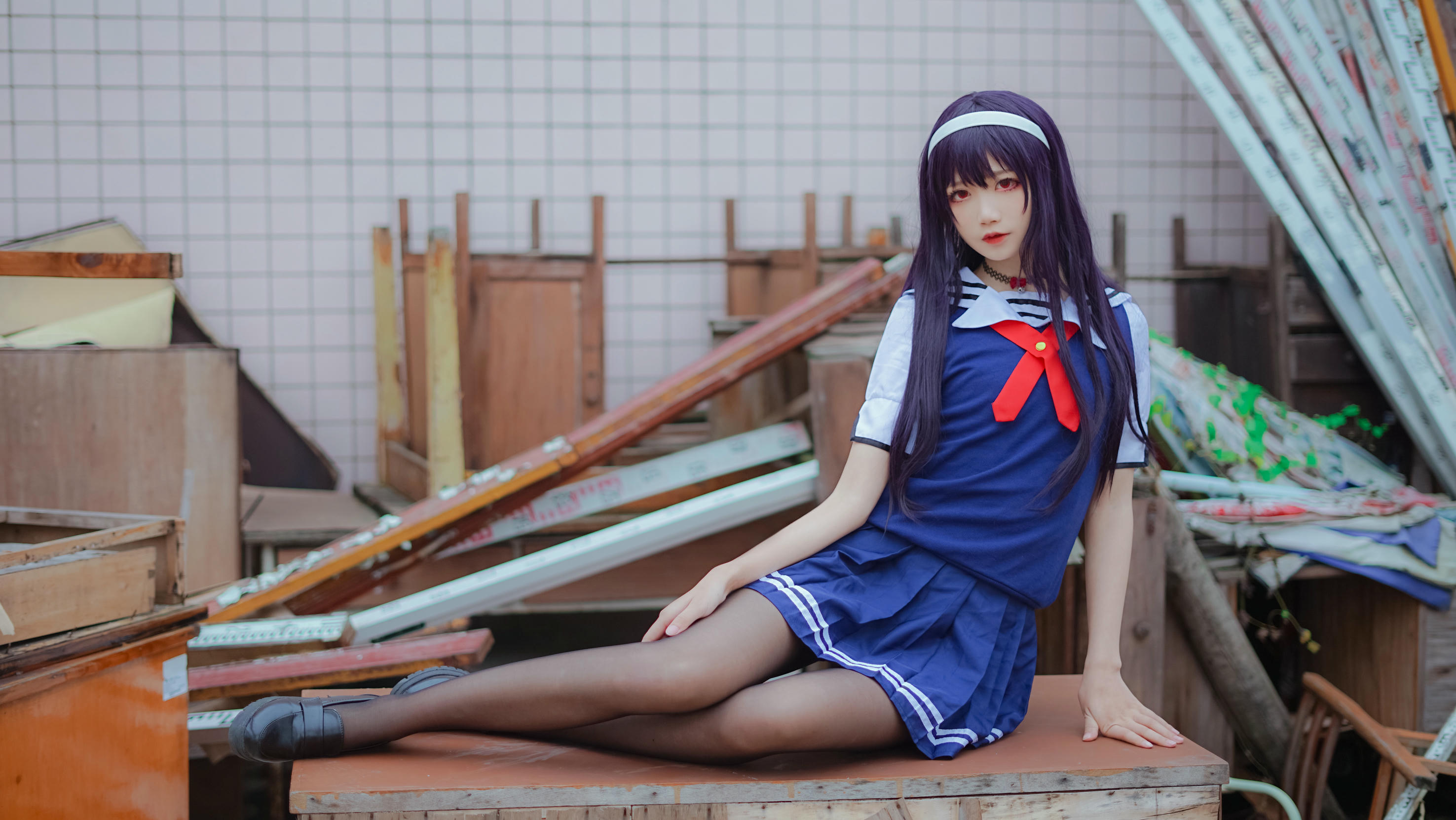 五更百鬼 NO.009 学姐校服 [25P-139MB]_第1集